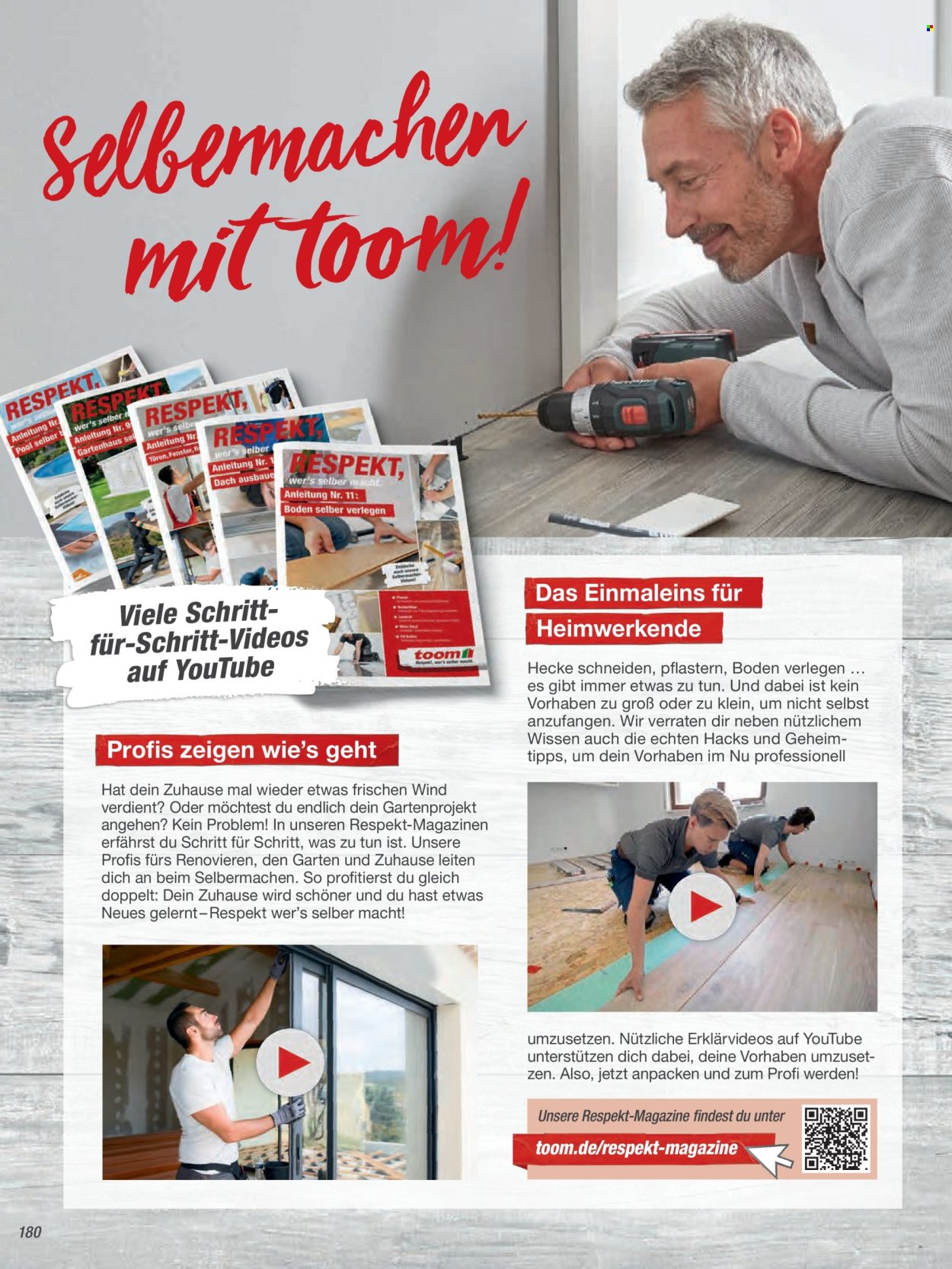 toom Baumarkt Prospekte  - 19.03.2024 - 30.06.2024. Seite 180