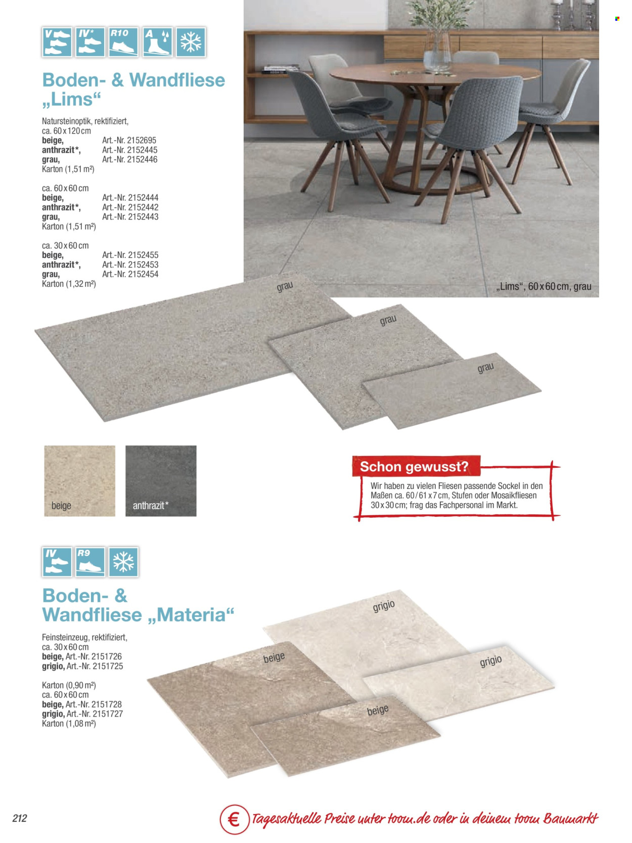 toom Baumarkt Prospekte  - 19.03.2024 - 30.06.2024. Seite 212