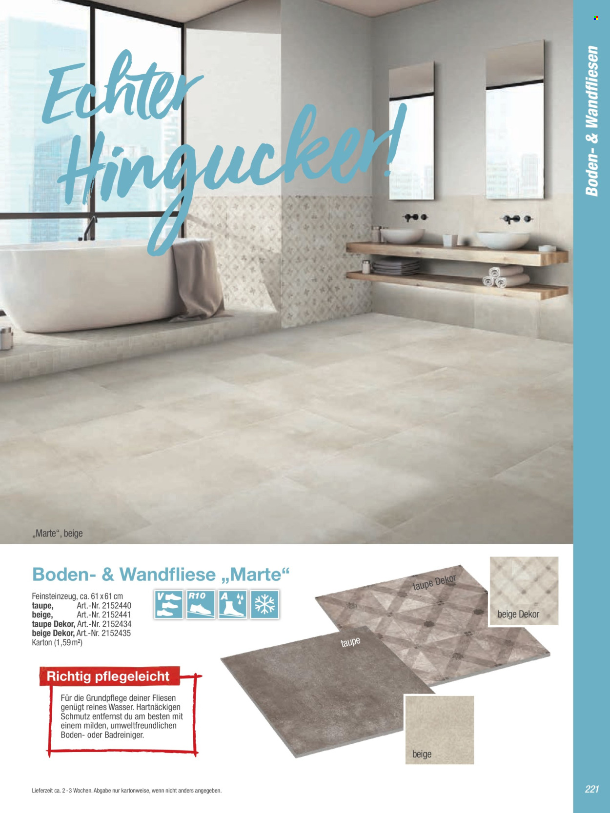 toom Baumarkt Prospekte  - 19.03.2024 - 30.06.2024. Seite 221