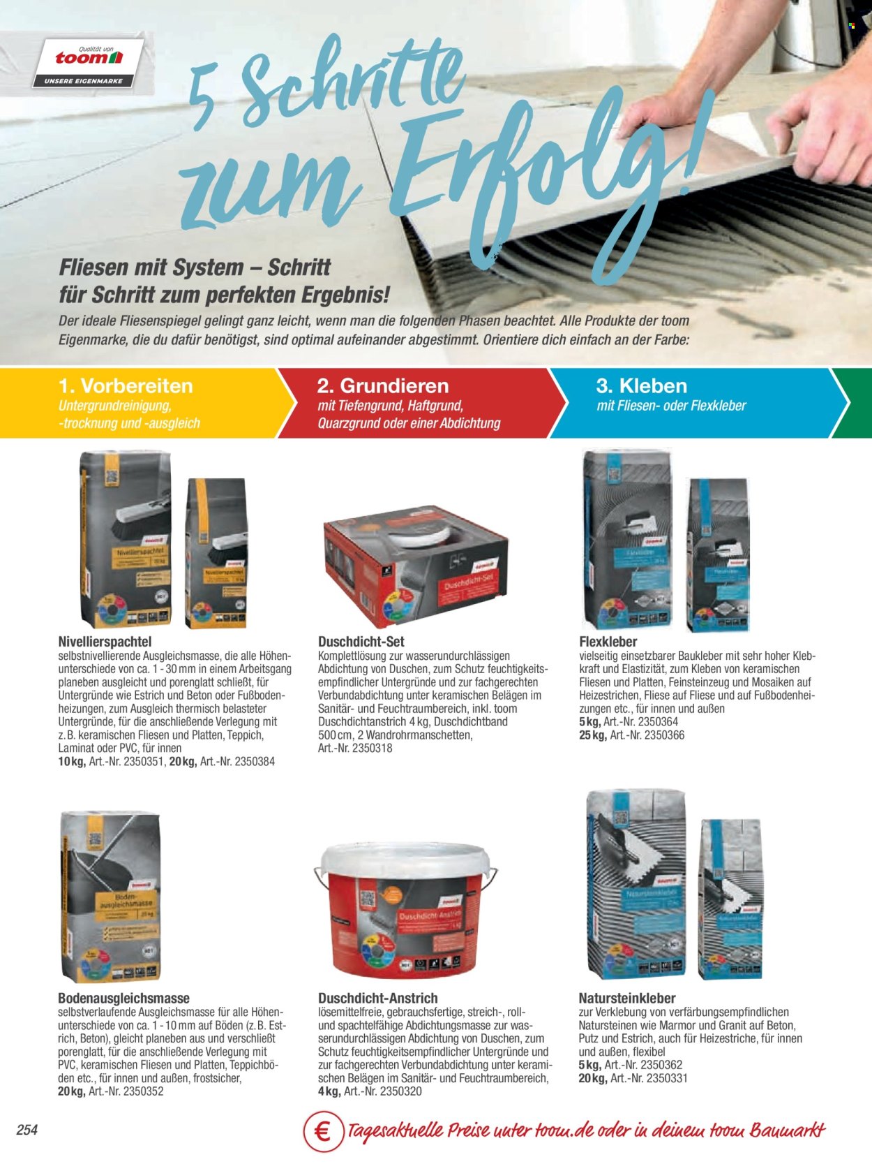 toom Baumarkt Prospekte  - 19.03.2024 - 30.06.2024. Seite 254