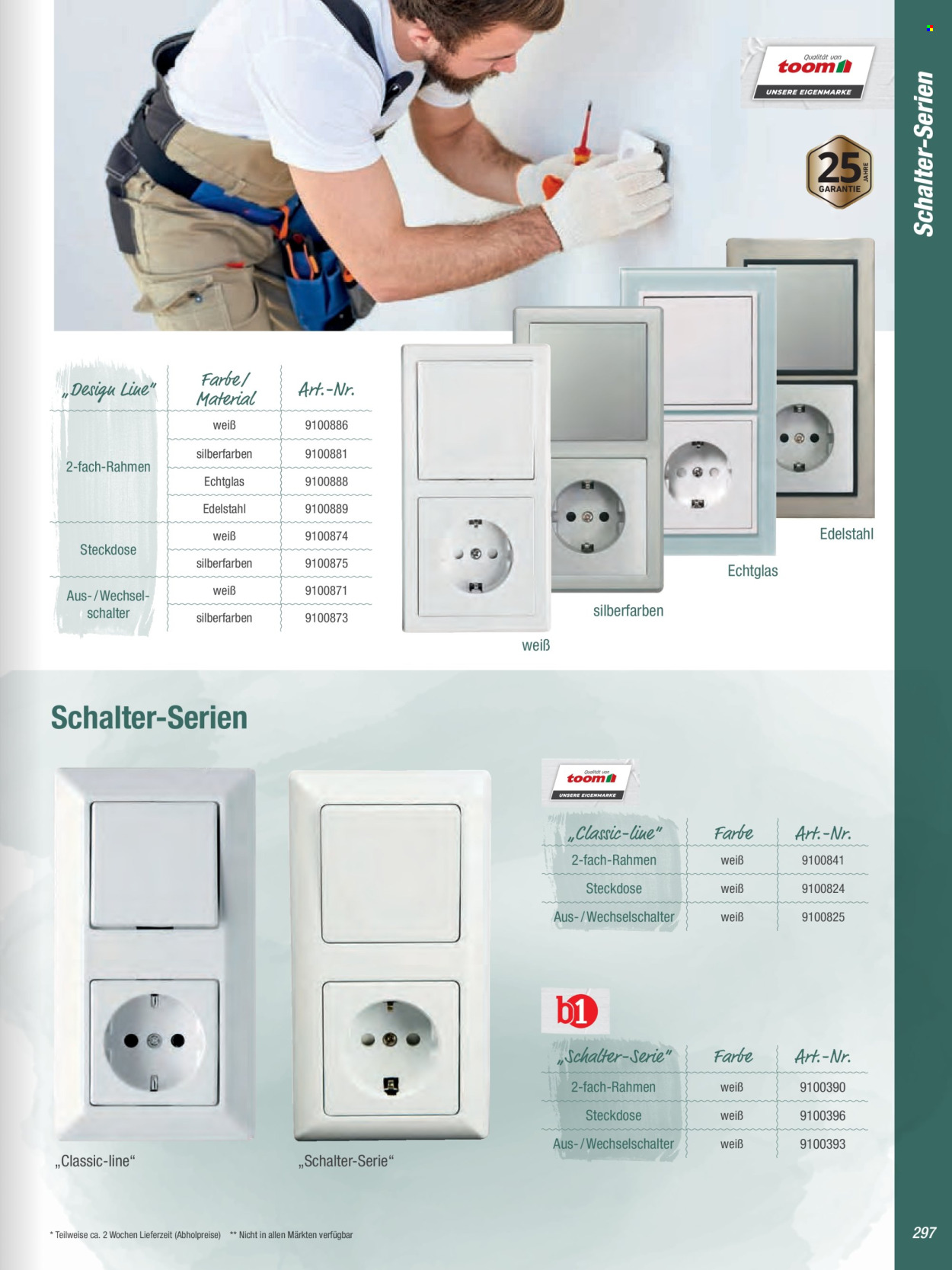 toom Baumarkt Prospekte  - 19.03.2024 - 30.06.2024. Seite 297