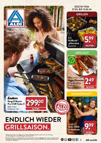 Prospekte ALDI Nord - 27.03.2024 - 13.06.2024.