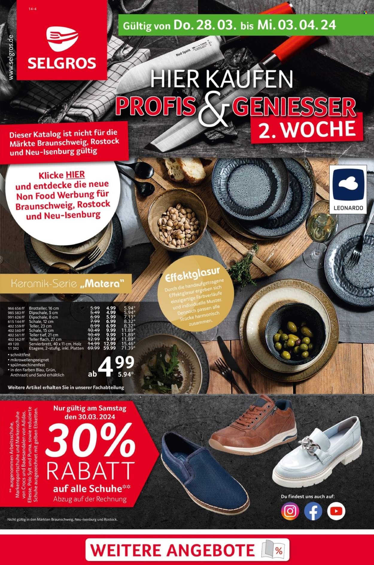 Selgros Prospekte  - 28.03.2024 - 3.04.2024. Seite 1