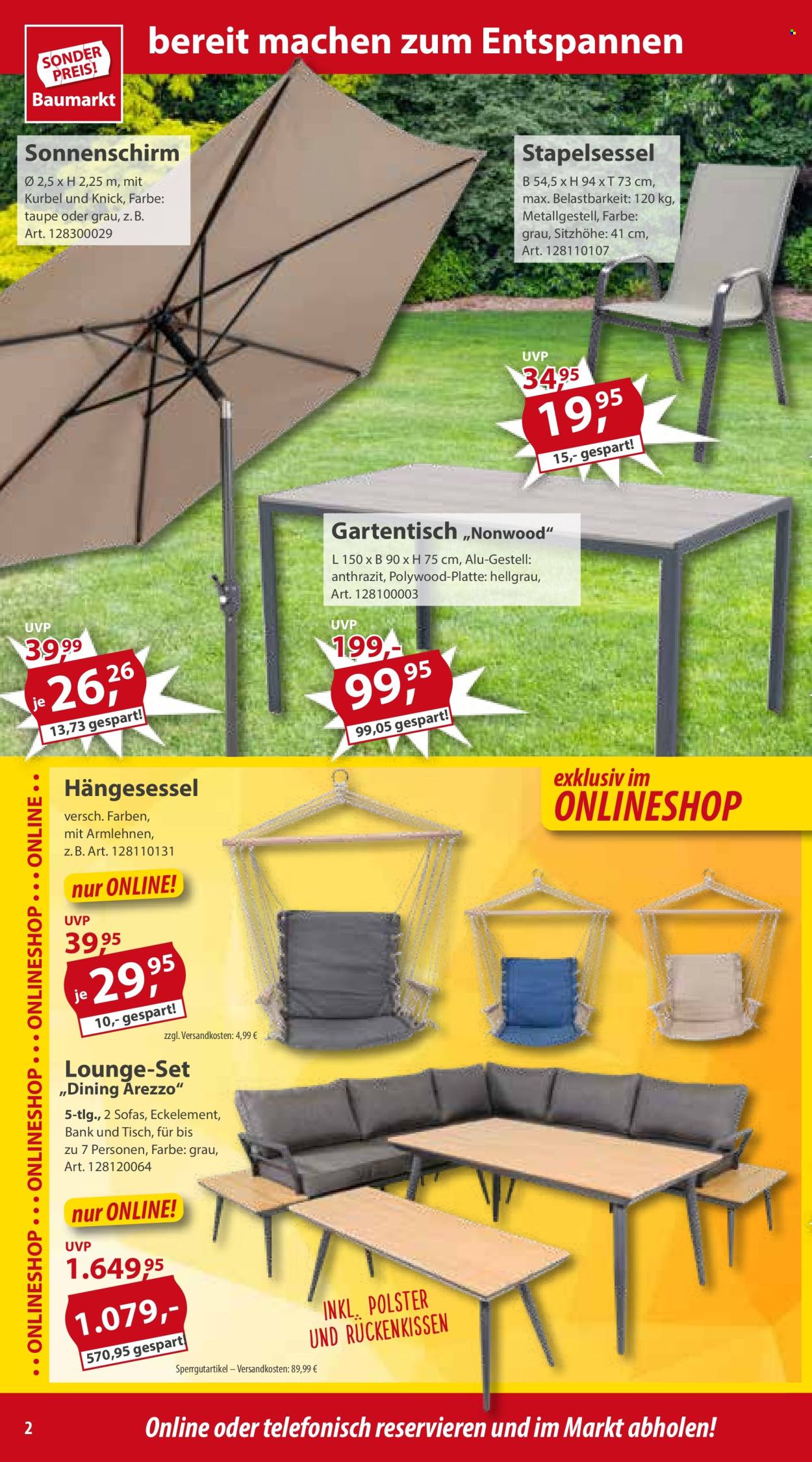 Sonderpreis-Baumarkt Prospekte  - 30.03.2024 - 5.04.2024. Seite 2
