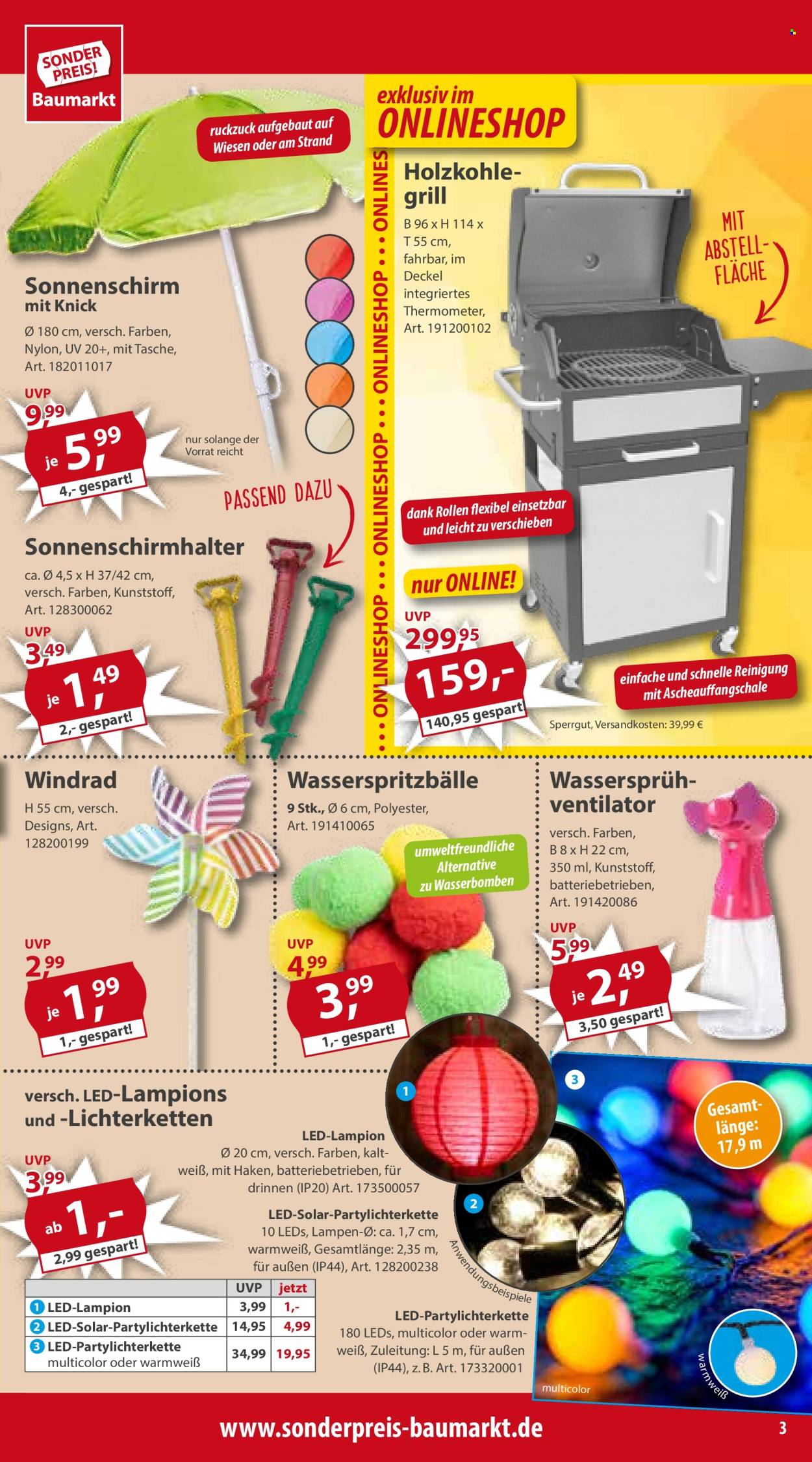 Sonderpreis-Baumarkt Prospekte  - 30.03.2024 - 5.04.2024. Seite 3