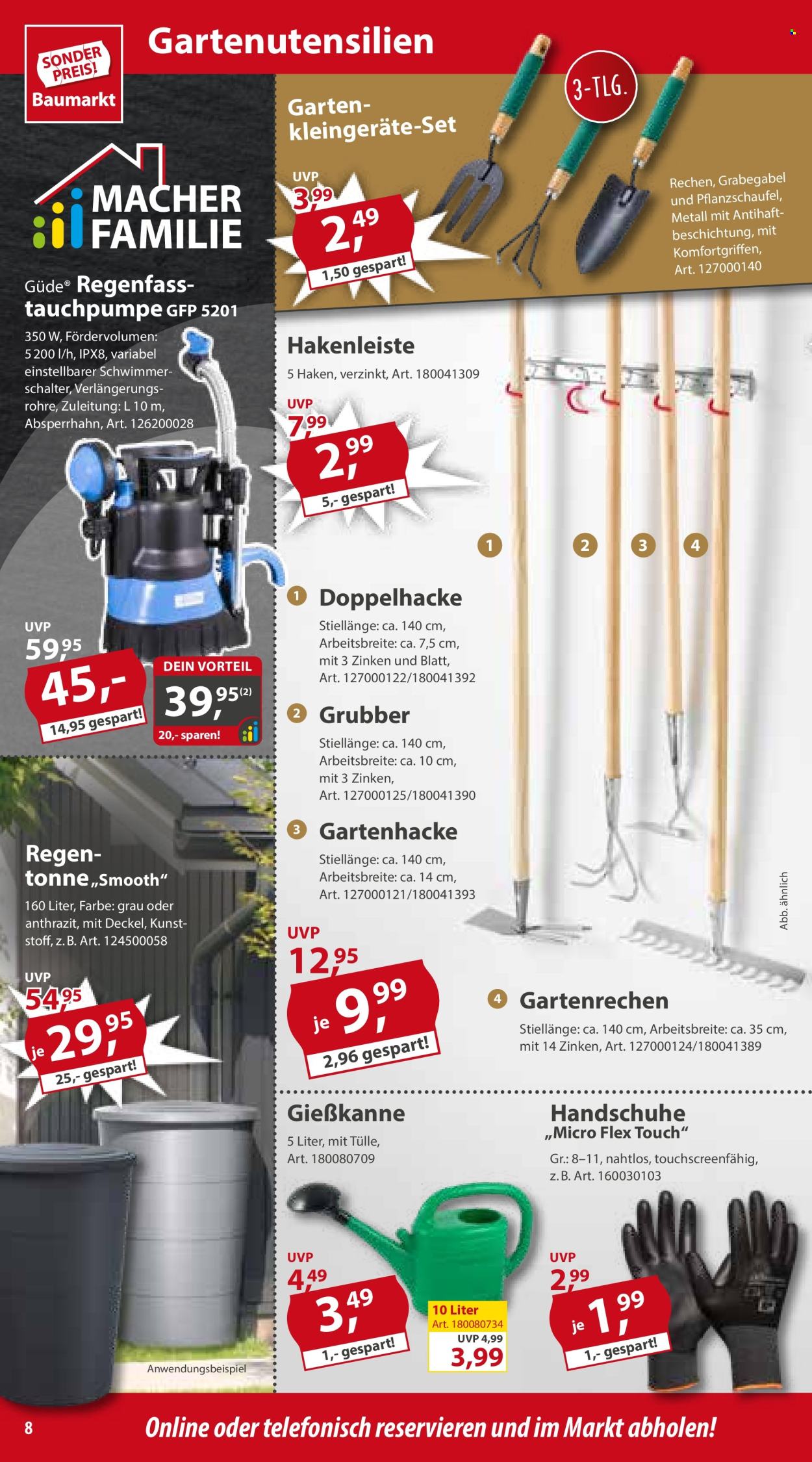 Sonderpreis-Baumarkt Prospekte  - 30.03.2024 - 5.04.2024. Seite 8