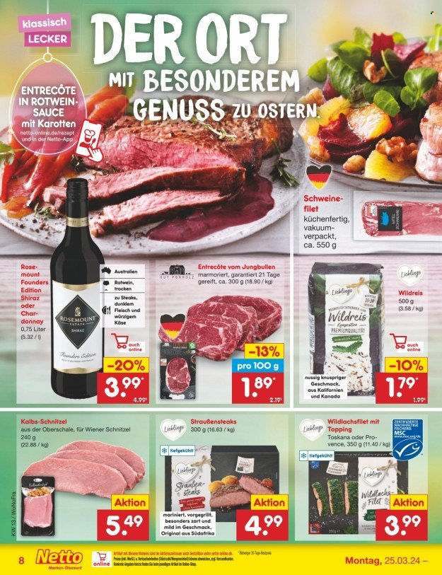 Netto Marken-Discount Prospekte  - 25.03.2024 - 30.03.2024. Seite 8
