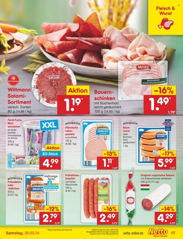 Netto Marken-Discount Prospekte  - 25.03.2024 - 30.03.2024. Seite 19