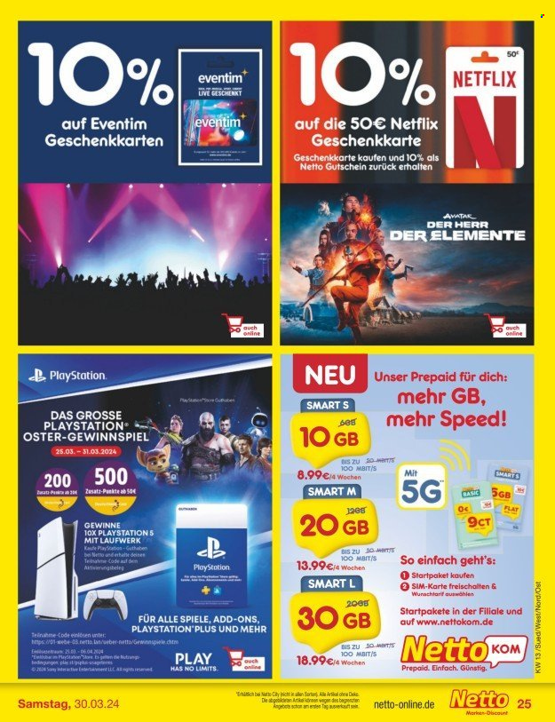 Netto Marken-Discount Prospekte  - 25.03.2024 - 30.03.2024. Seite 29