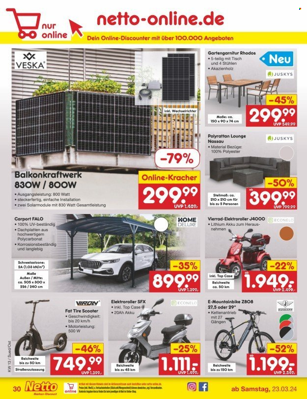 Netto Marken-Discount Prospekte  - 25.03.2024 - 30.03.2024. Seite 34