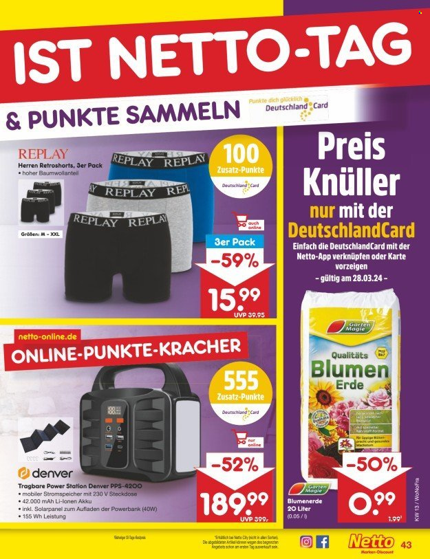 Netto Marken-Discount Prospekte  - 25.03.2024 - 30.03.2024. Seite 51