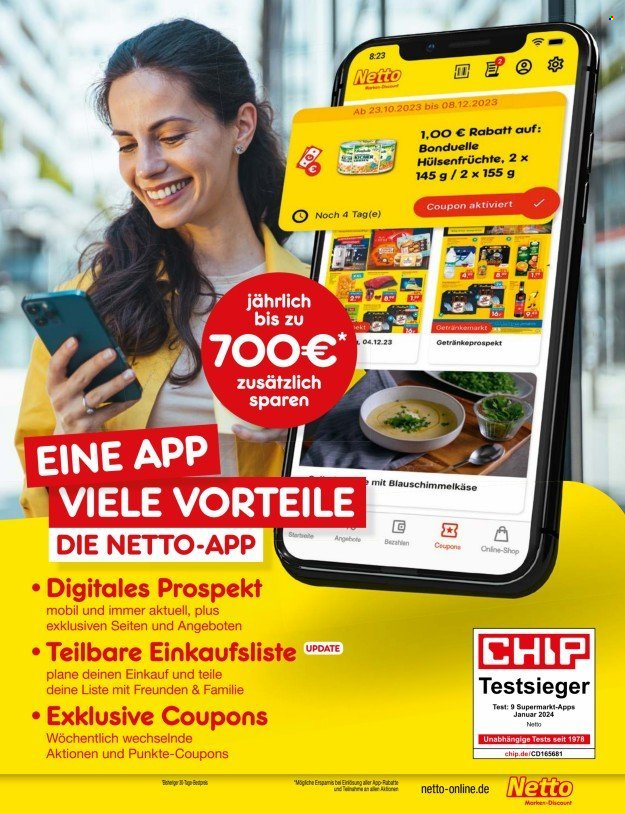 Netto Marken-Discount Prospekte  - 25.03.2024 - 30.03.2024. Seite 54