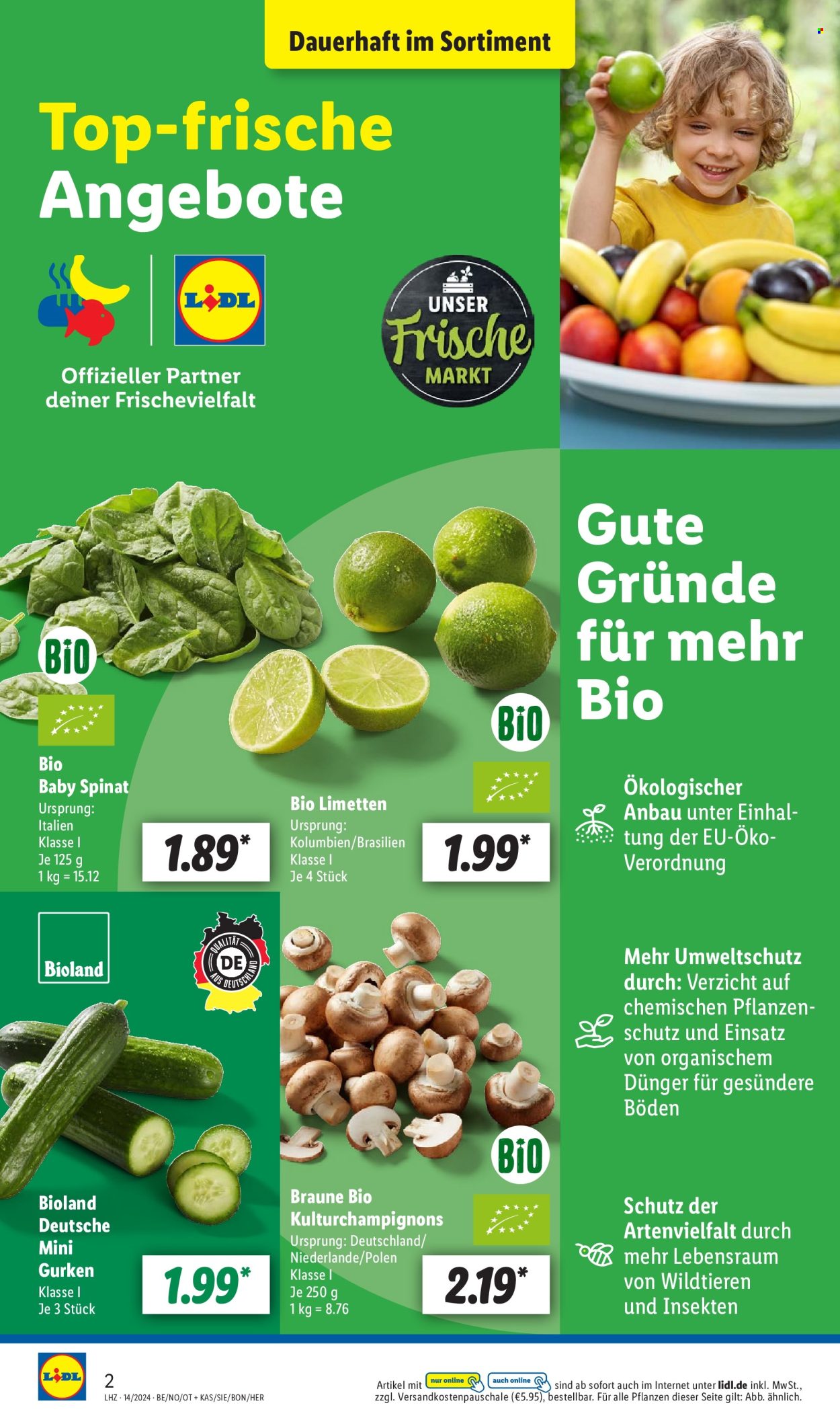 Lidl Prospekte  - 2.04.2024 - 6.04.2024. Seite 2