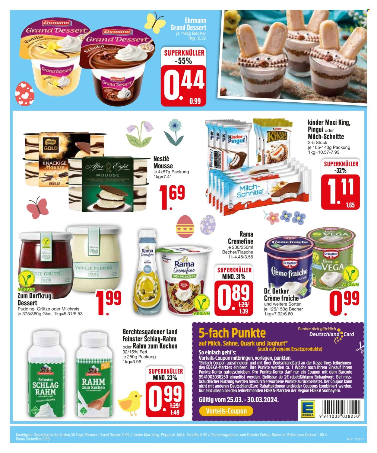 Edeka Prospekte  - 25.03.2024 - 30.03.2024. Seite 13