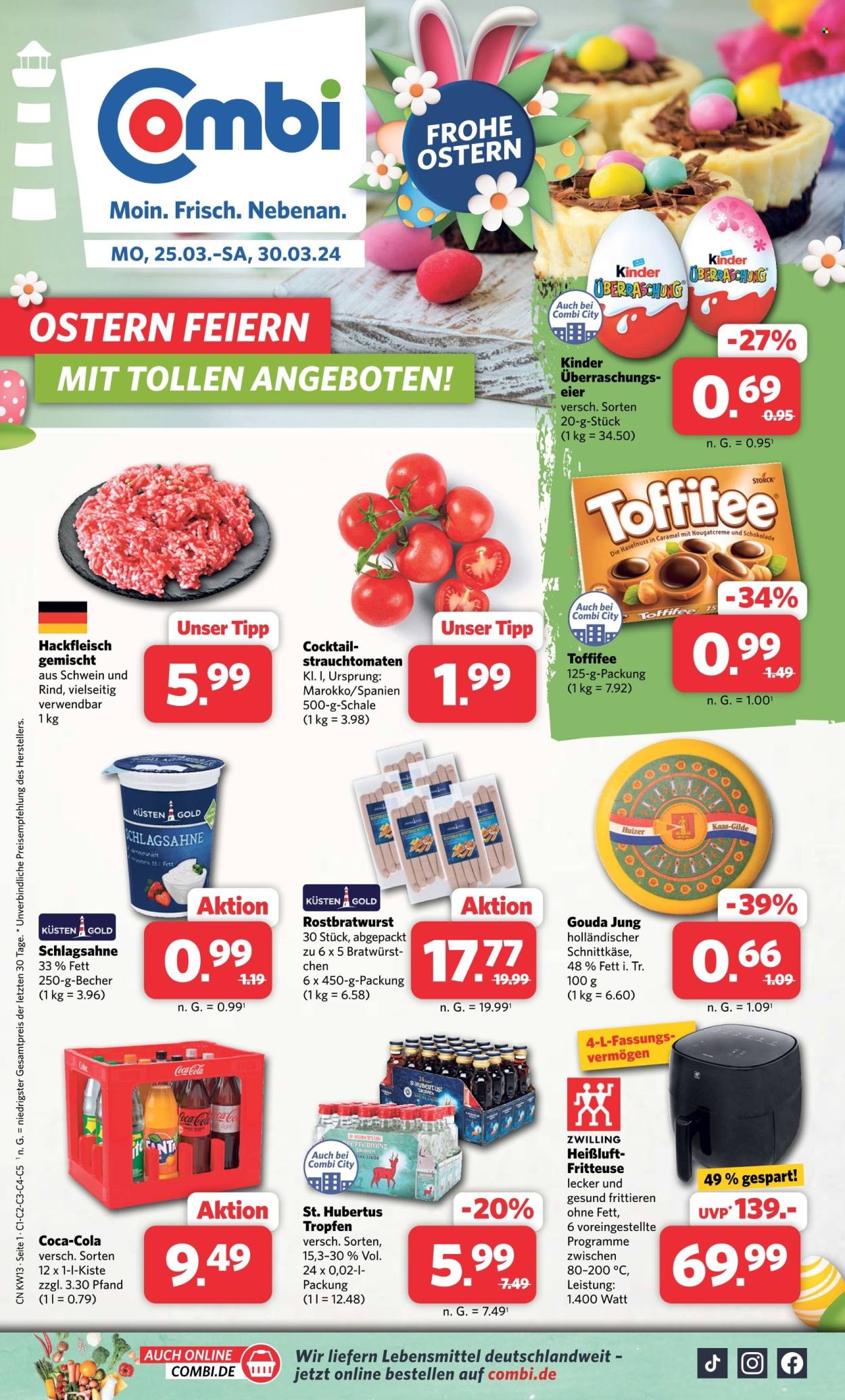Combi Prospekte  - 25.03.2024 - 30.03.2024. Seite 1