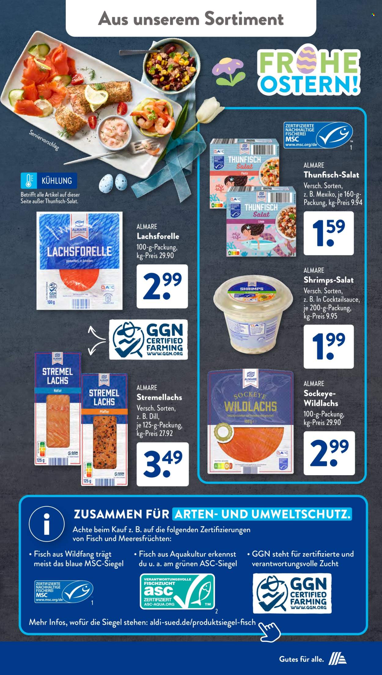 ALDI SÜD Prospekte  - 25.03.2024 - 30.03.2024. Seite 42