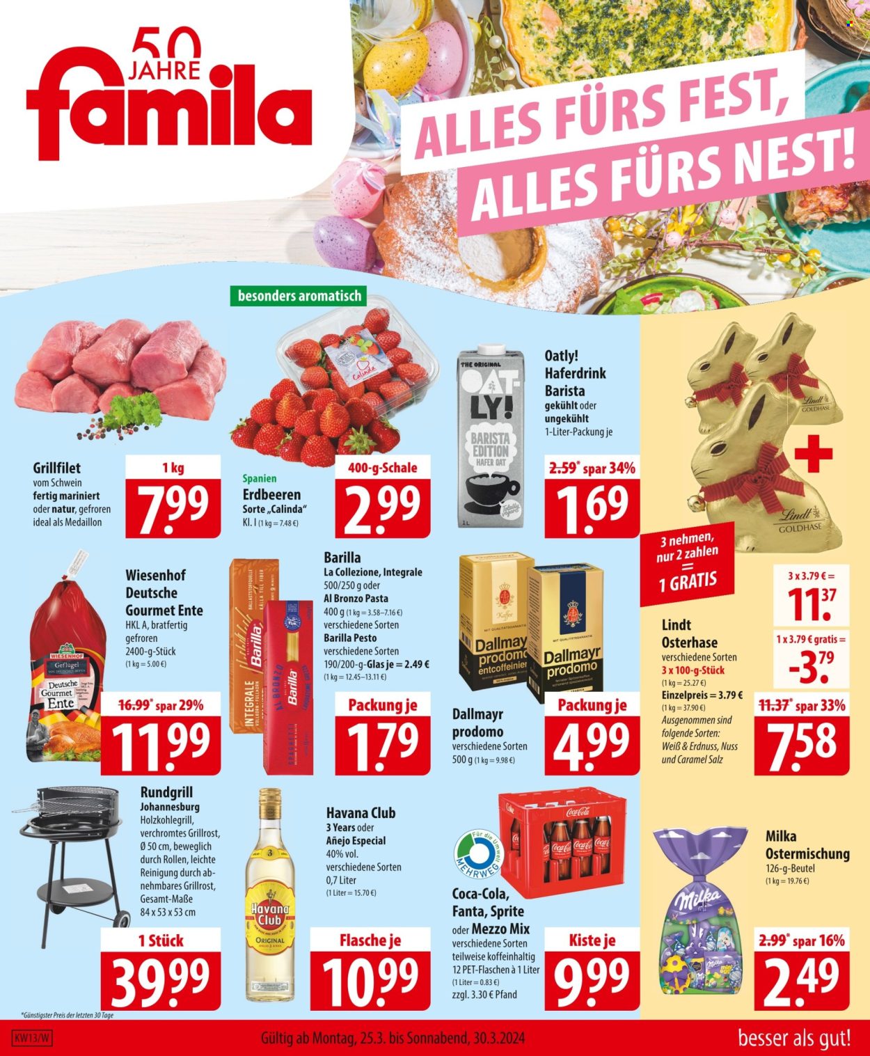 famila Prospekte  - 25.03.2024 - 30.03.2024. Seite 1