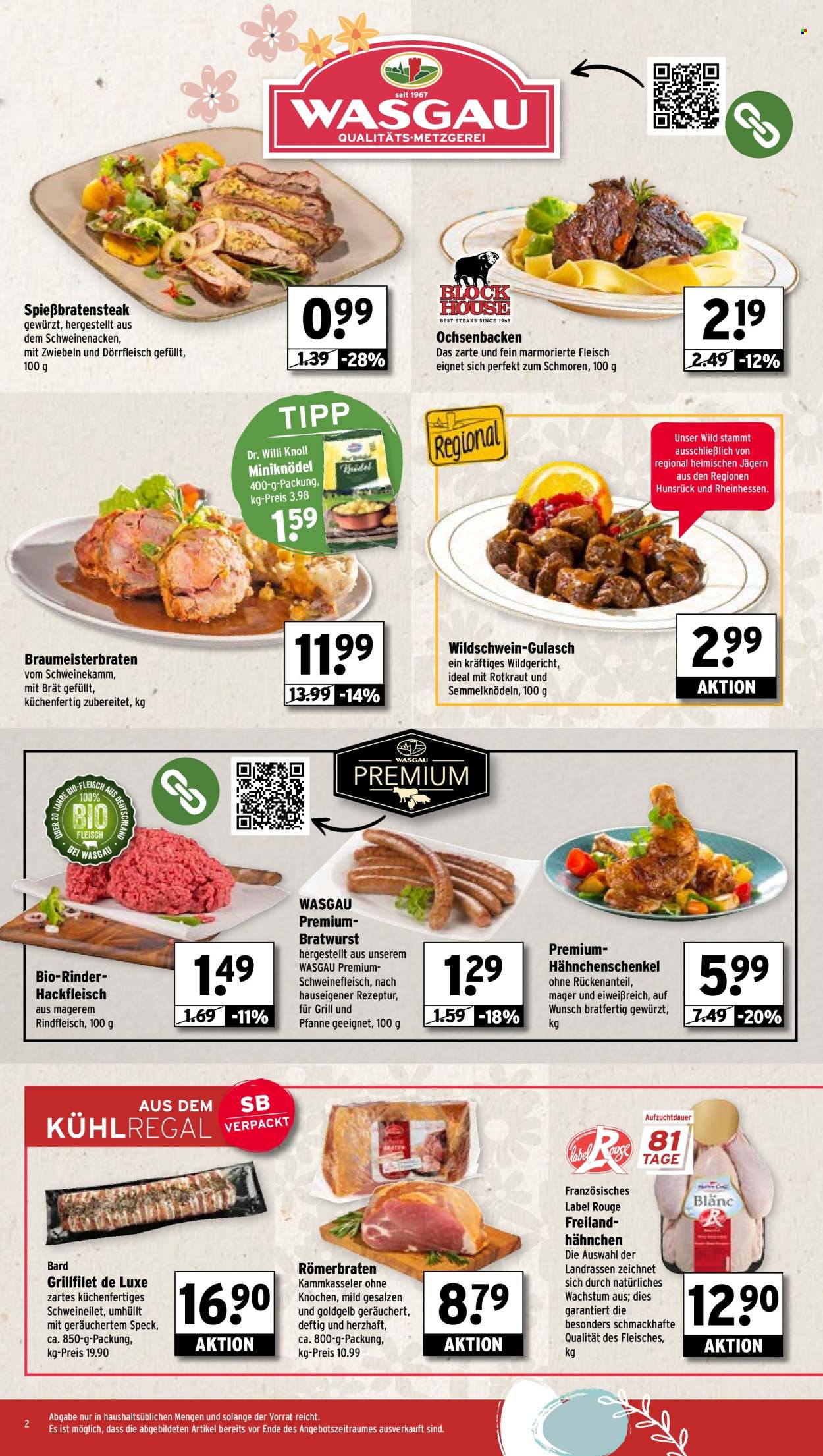 Wasgau Prospekte  - 25.03.2024 - 30.03.2024. Seite 2