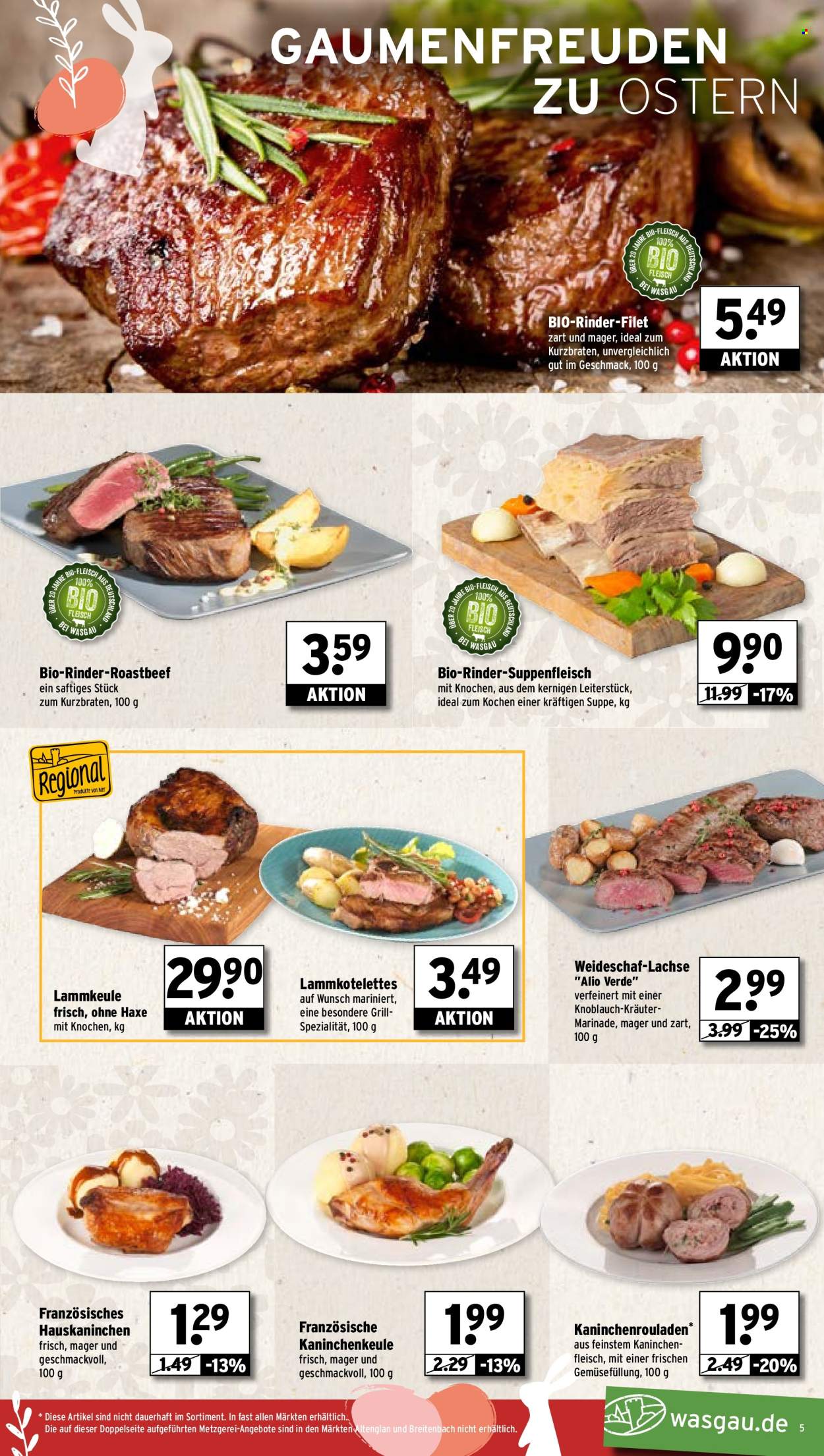 Wasgau Prospekte  - 25.03.2024 - 30.03.2024. Seite 5