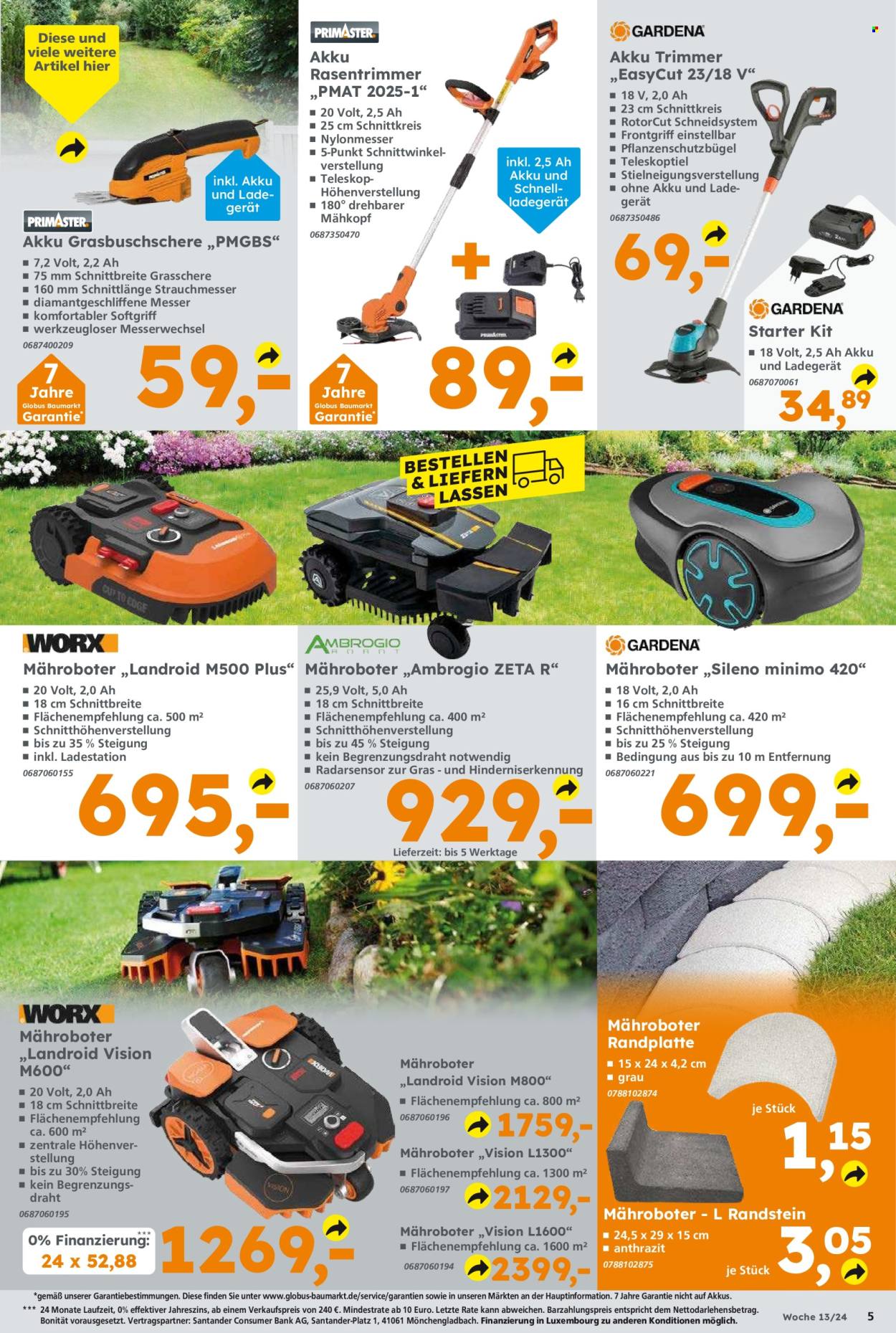 Globus Baumarkt Prospekte  - 25.03.2024 - 30.03.2024. Seite 5