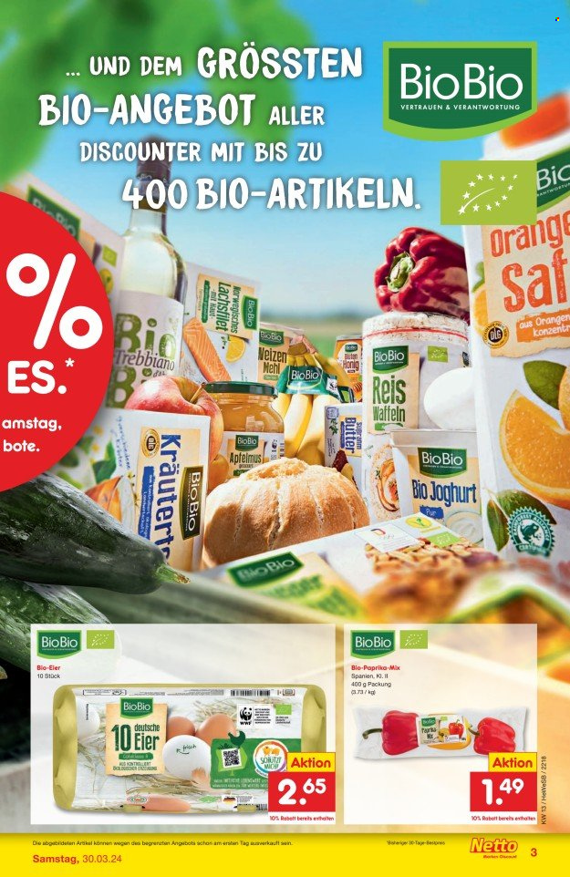 Netto Marken-Discount Prospekte  - 26.03.2024 - 30.03.2024. Seite 3
