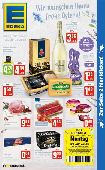 Prospekte Edeka - 25.03.2024 - 30.03.2024.