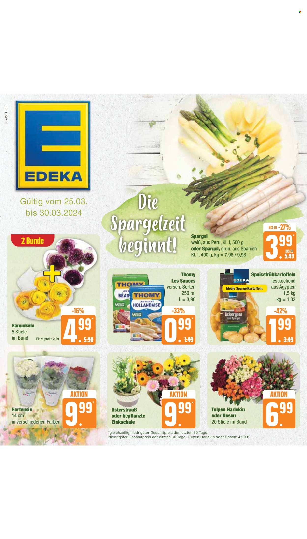 Edeka Prospekte  - 25.03.2024 - 30.03.2024. Seite 9