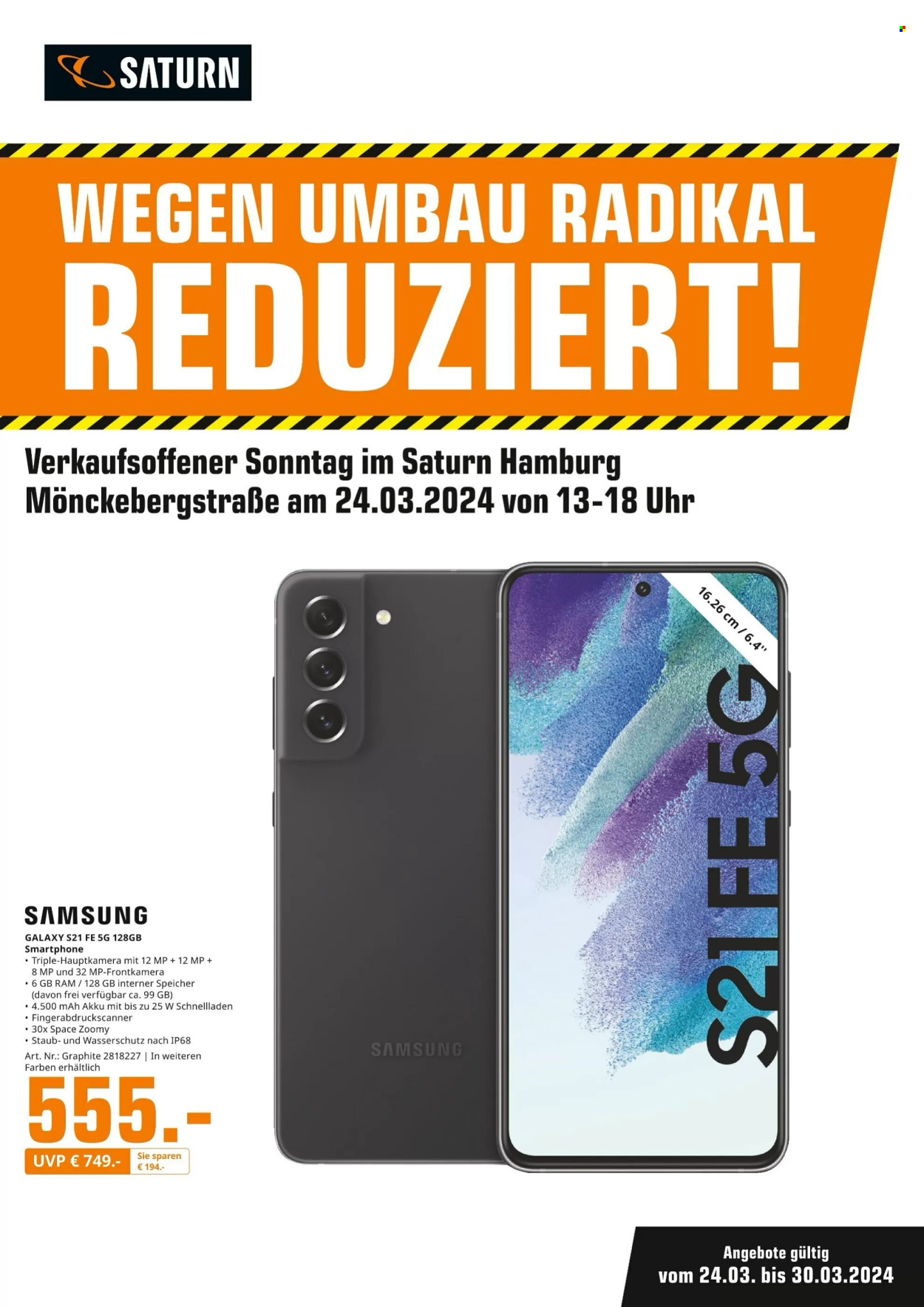 MediaMarkt Prospekte  - 24.03.2024 - 30.03.2024. Seite 1
