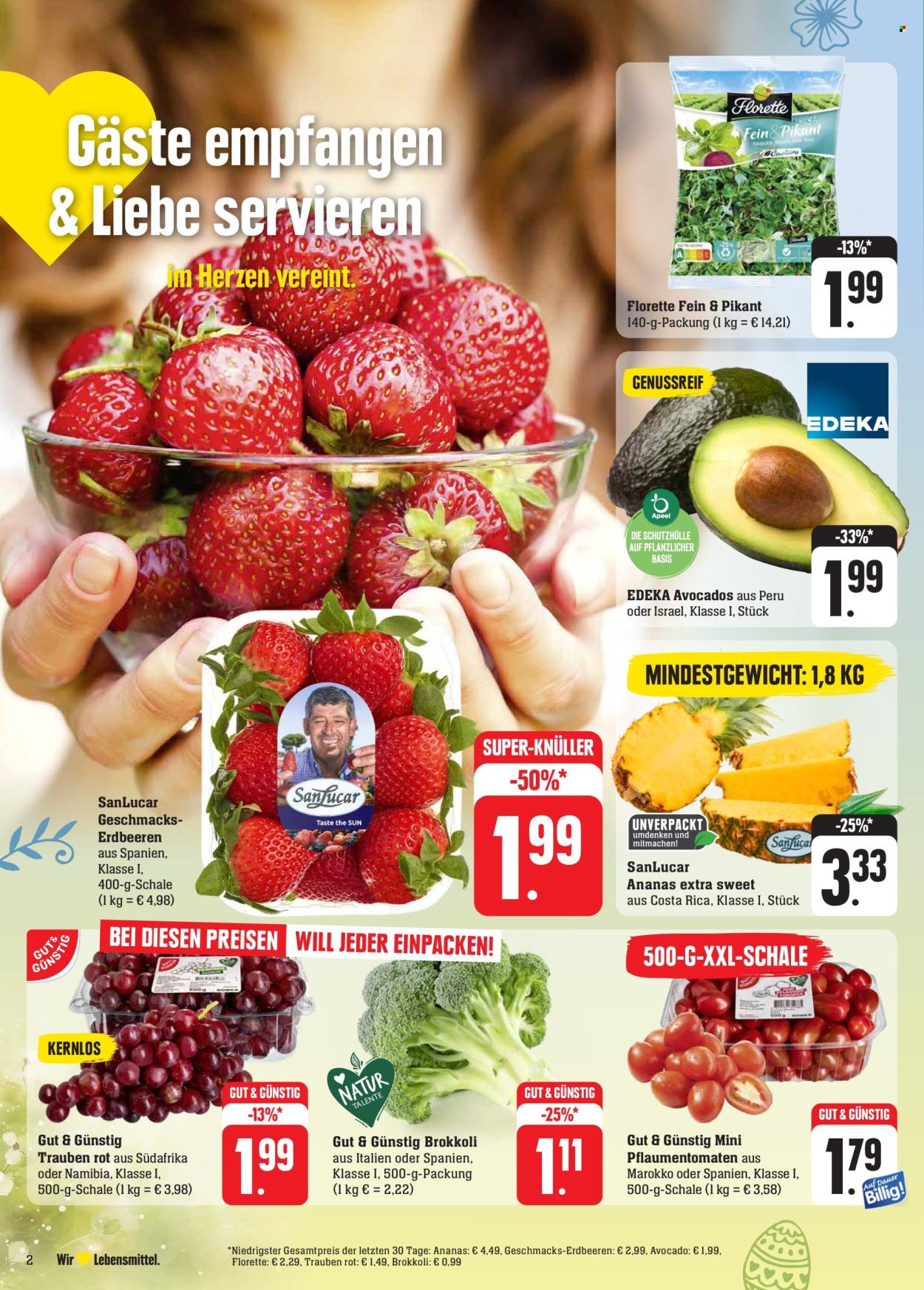 Edeka Prospekte  - 25.03.2024 - 30.03.2024. Seite 2