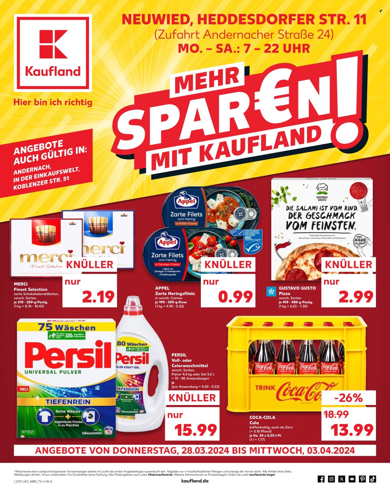 Kaufland Prospekte  - 28.03.2024 - 3.04.2024. Seite 1