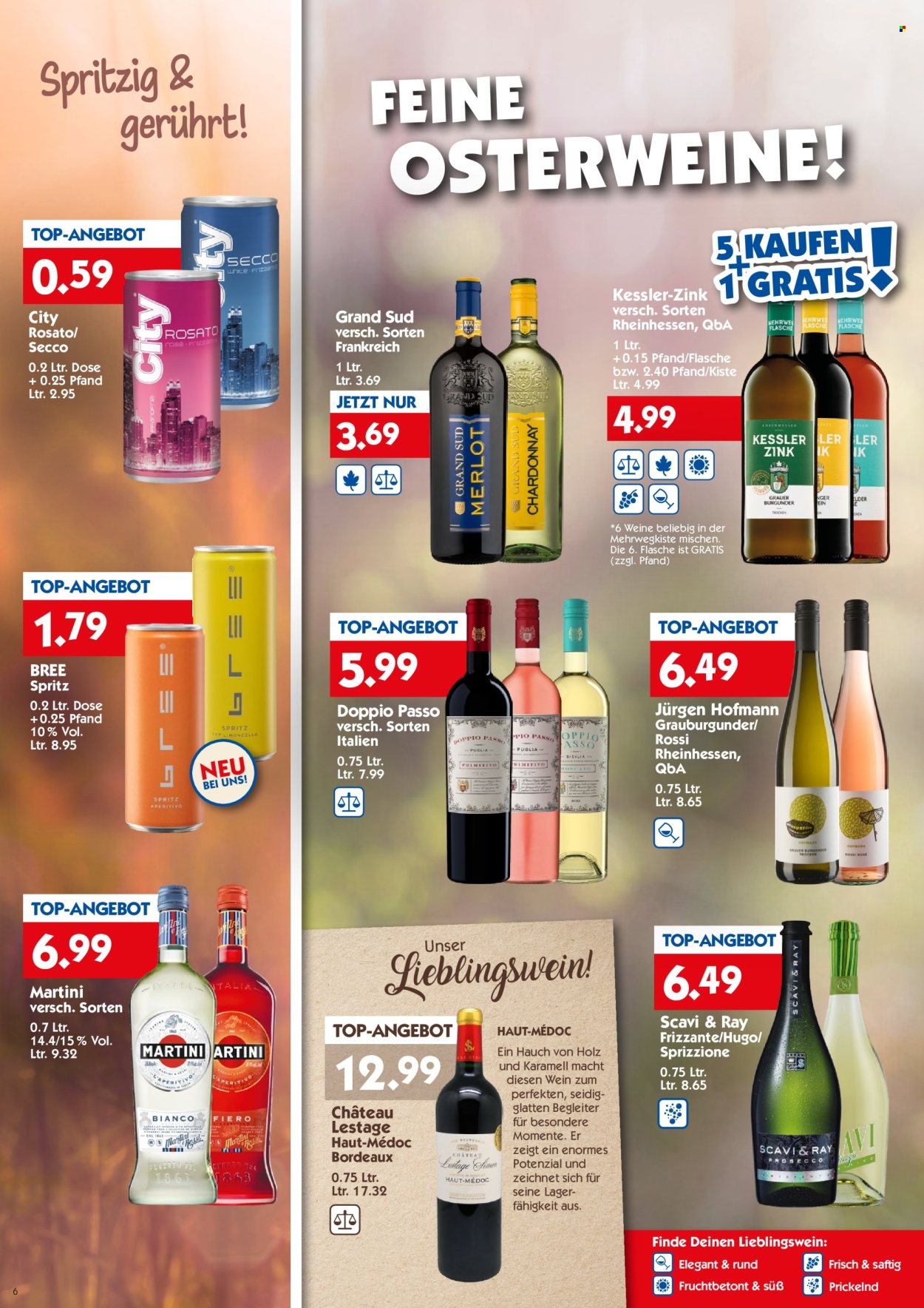 Hol'ab! Getränkemarkt Prospekte  - 25.03.2024 - 30.03.2024. Seite 6