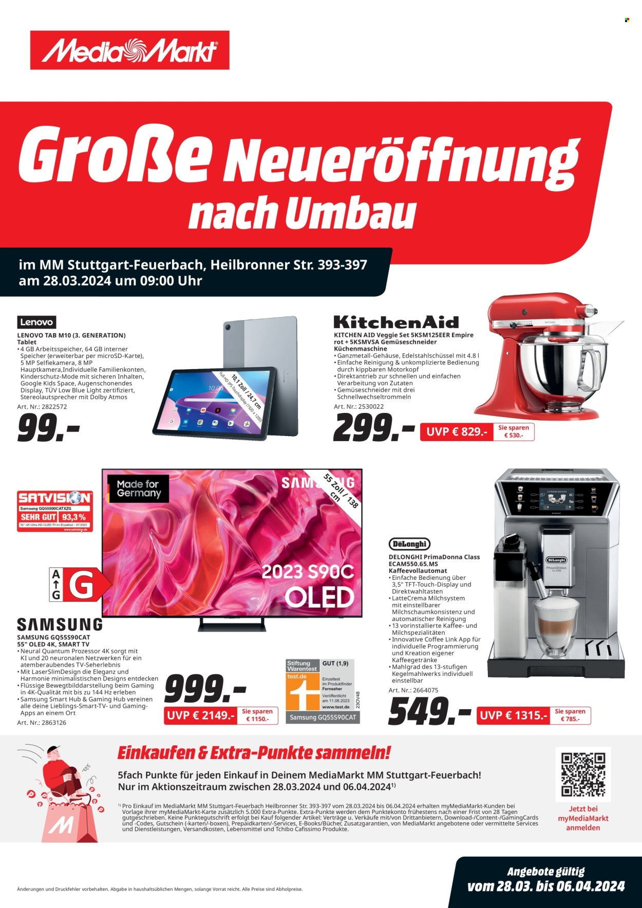 MediaMarkt Prospekte  - 28.03.2024 - 6.04.2024. Seite 1