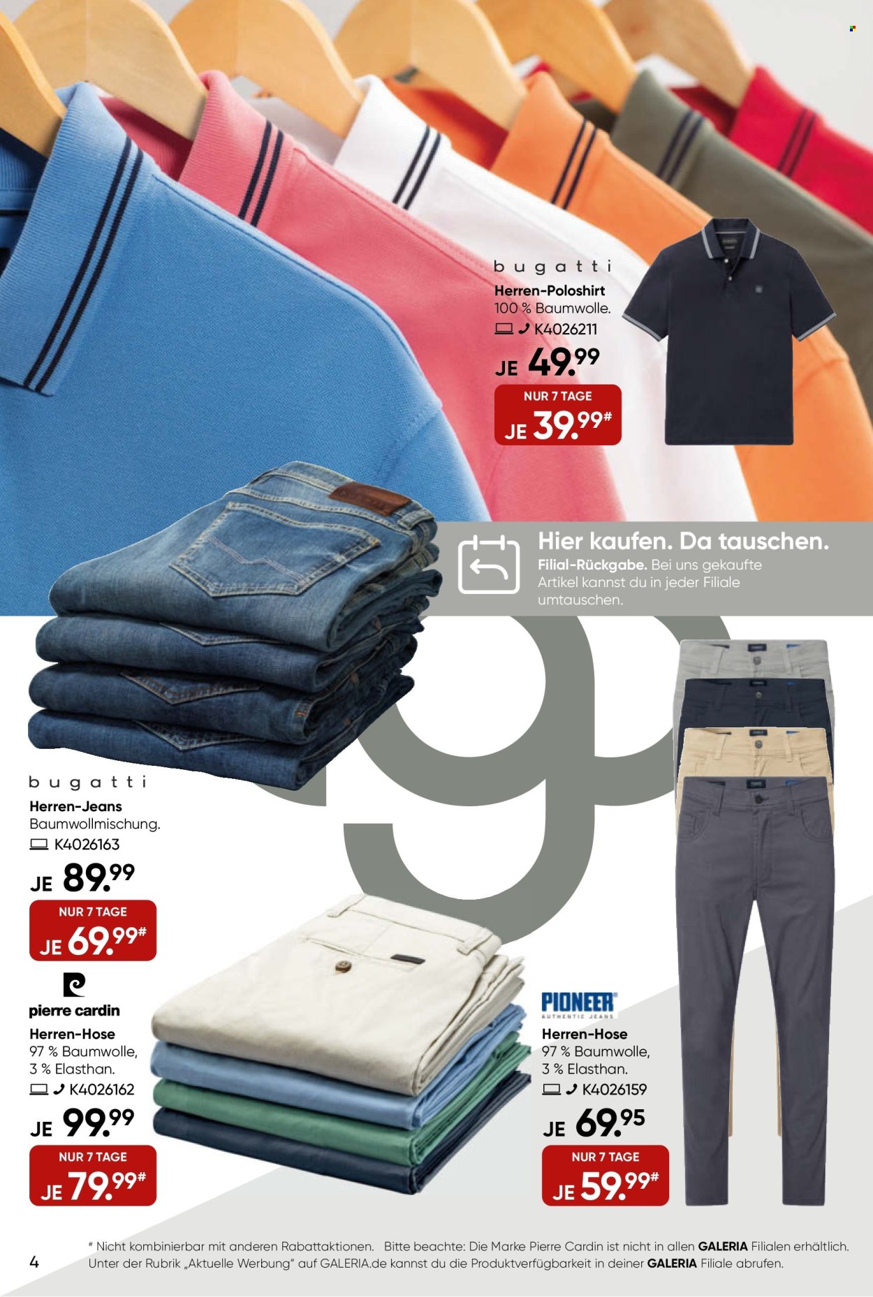 GALERIA Karstadt Kaufhof Prospekte  - 25.03.2024 - 31.03.2024. Seite 4