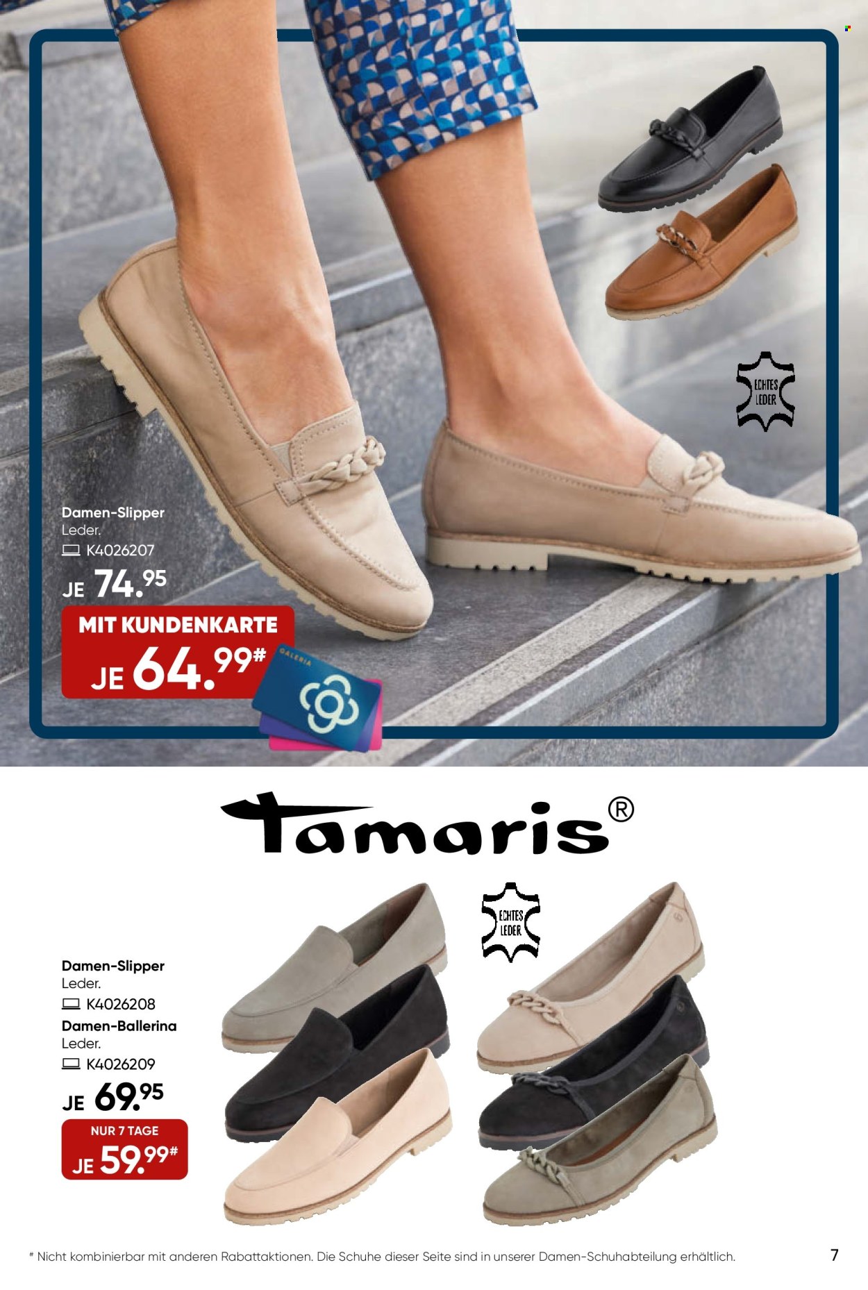 GALERIA Karstadt Kaufhof Prospekte  - 25.03.2024 - 31.03.2024. Seite 7
