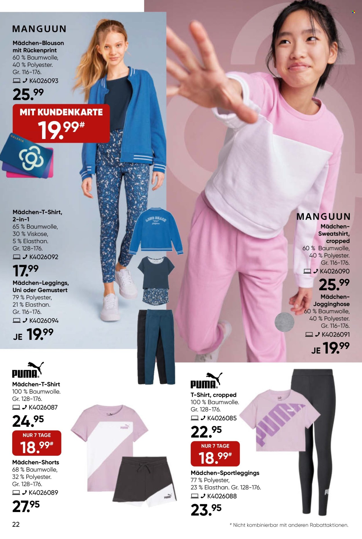 GALERIA Karstadt Kaufhof Prospekte  - 25.03.2024 - 31.03.2024. Seite 22