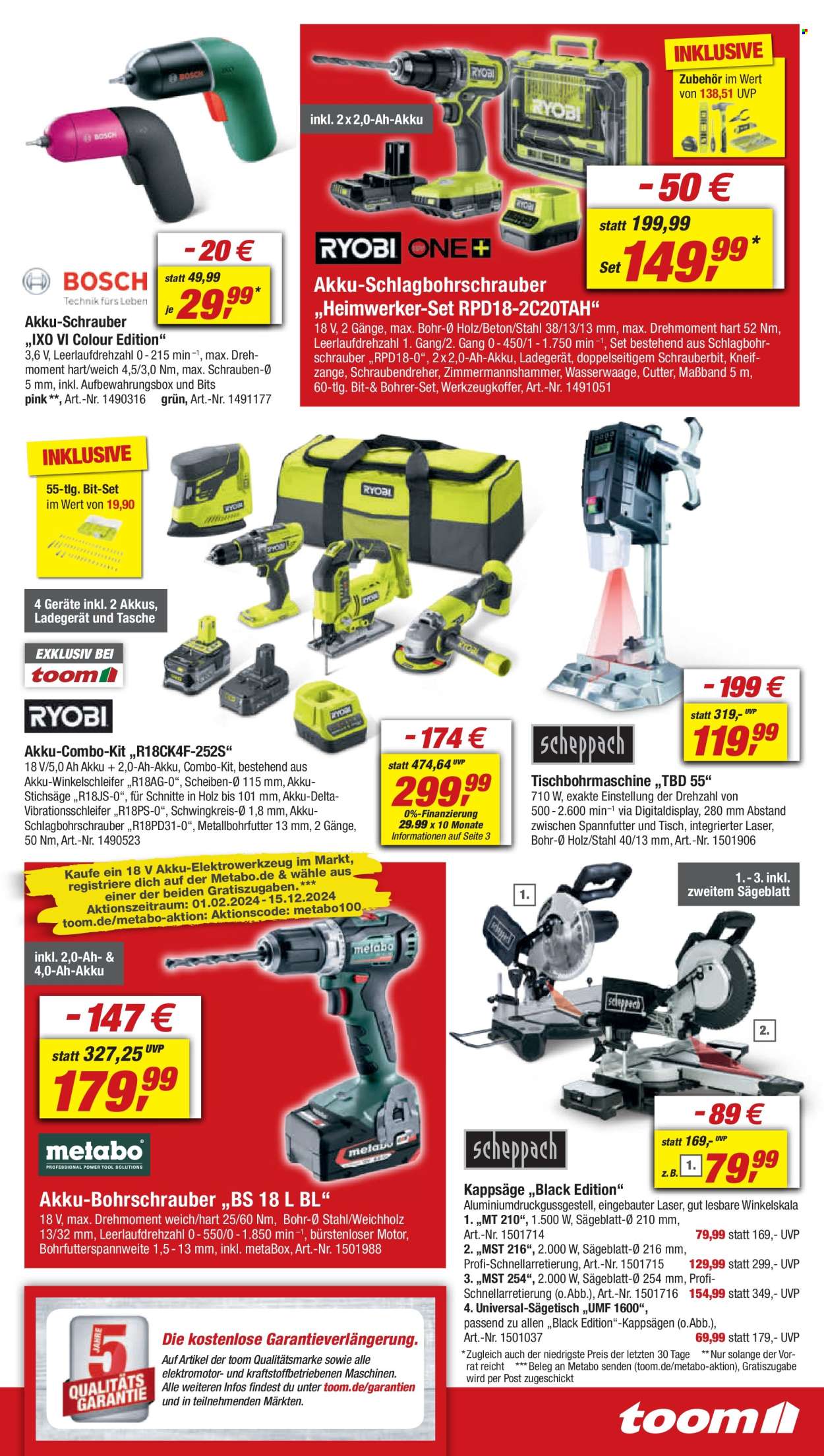 toom Baumarkt Prospekte  - 30.03.2024 - 5.04.2024. Seite 15
