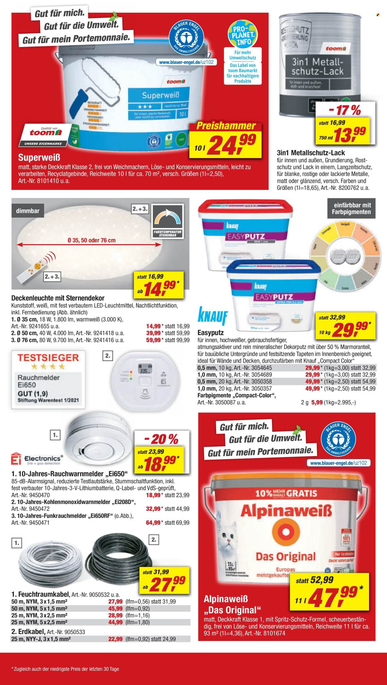 toom Baumarkt Prospekte  - 30.03.2024 - 5.04.2024. Seite 18