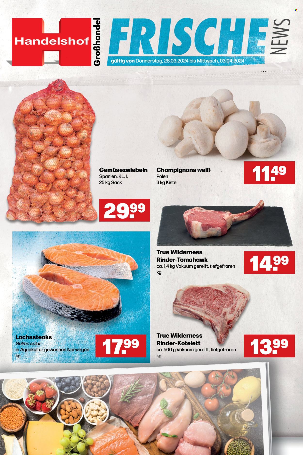 Handelshof Prospekte  - 28.03.2024 - 3.04.2024. Seite 1