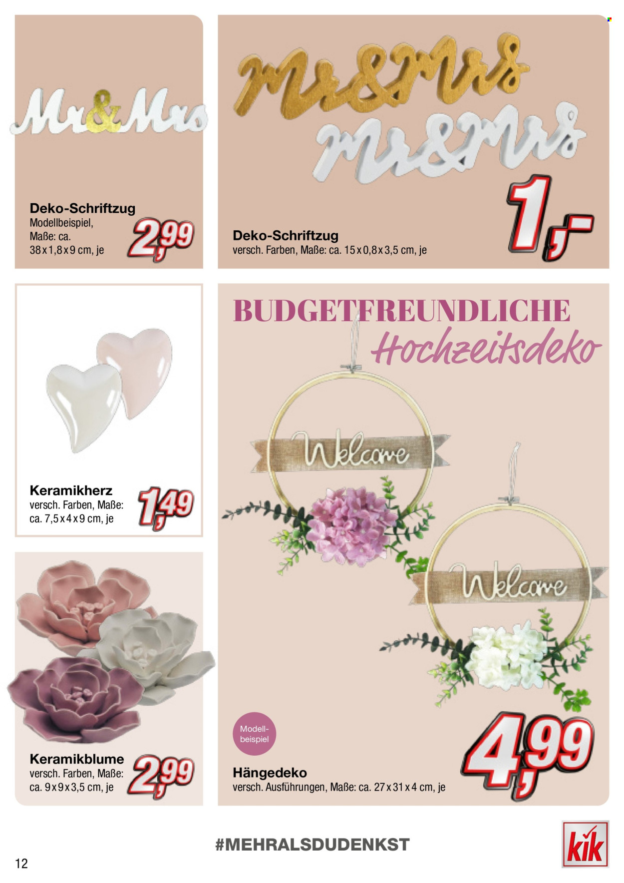 Kik Prospekte  - 27.03.2024 - 28.04.2024. Seite 12