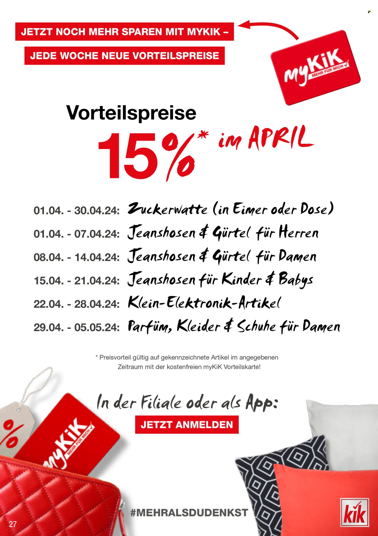 Kik Prospekte  - 27.03.2024 - 28.04.2024. Seite 27