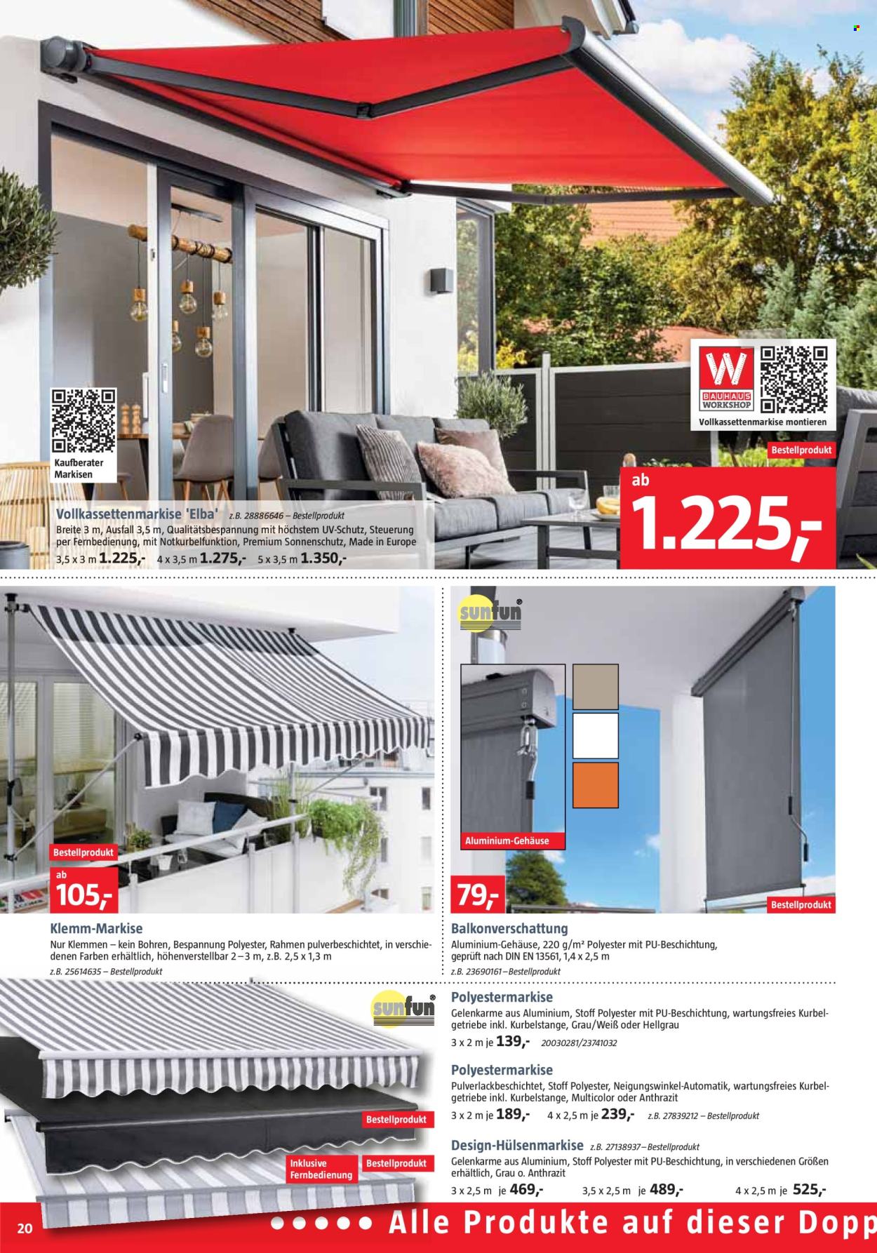 Bauhaus Prospekte  - 30.03.2024 - 27.04.2024. Seite 20