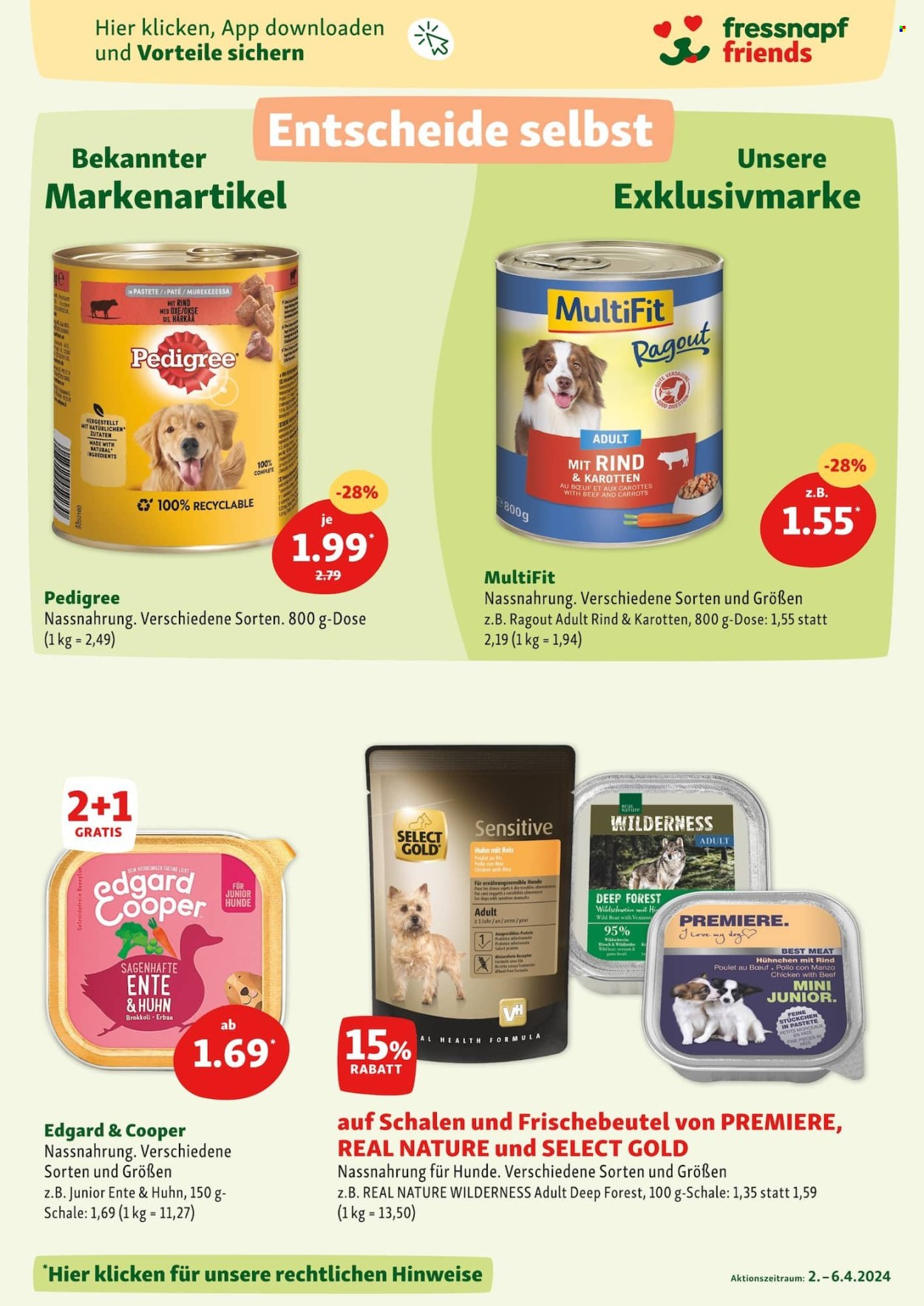 Fressnapf Prospekte  - 2.04.2024 - 6.04.2024. Seite 3