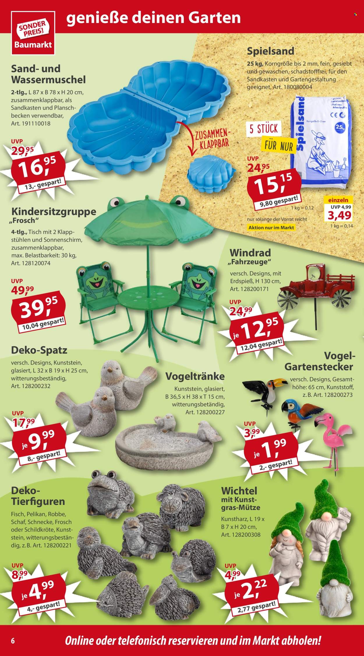 Sonderpreis-Baumarkt Prospekte  - 6.04.2024 - 12.04.2024. Seite 6