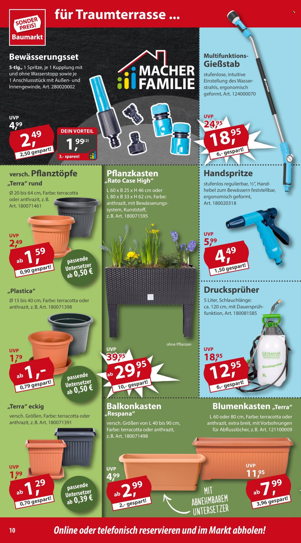 Sonderpreis-Baumarkt Prospekte  - 6.04.2024 - 12.04.2024. Seite 10