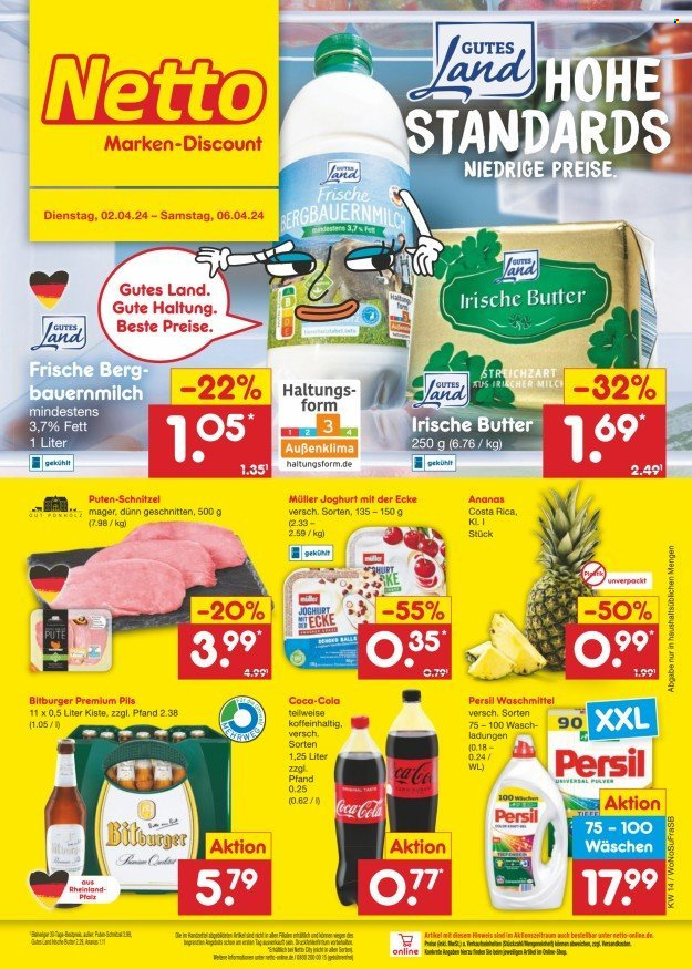 Netto Marken-Discount Prospekte  - 2.04.2024 - 6.04.2024. Seite 1