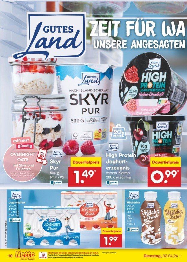 Netto Marken-Discount Prospekte  - 2.04.2024 - 6.04.2024. Seite 10