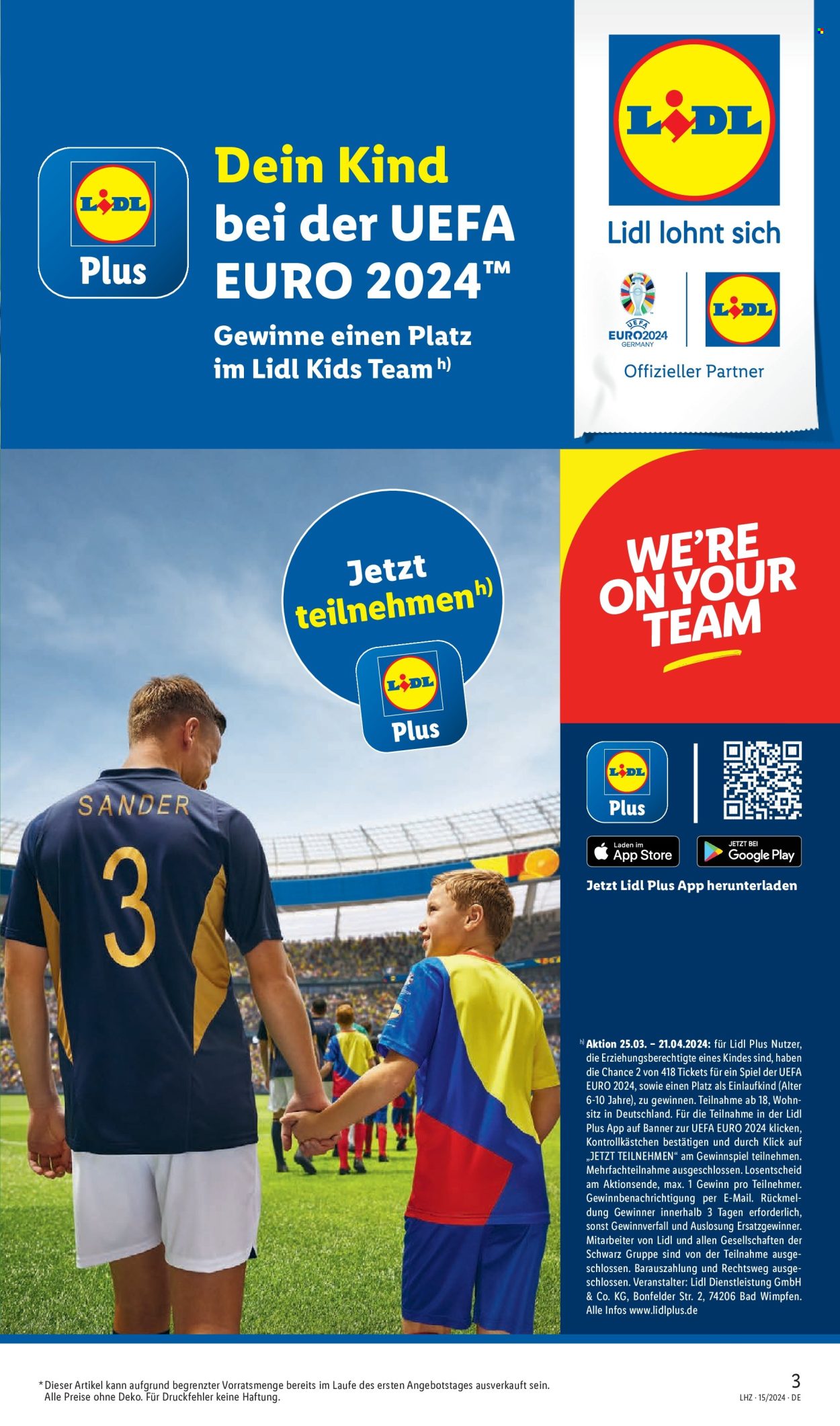Lidl Prospekte  - 8.04.2024 - 13.04.2024. Seite 3