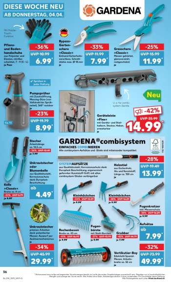 thumbnail - Gardena Unkrautstecher oder Blumenkelle aus Qualitätsstahl, Korrosionsschutz dank Duroplast- Beschichtung