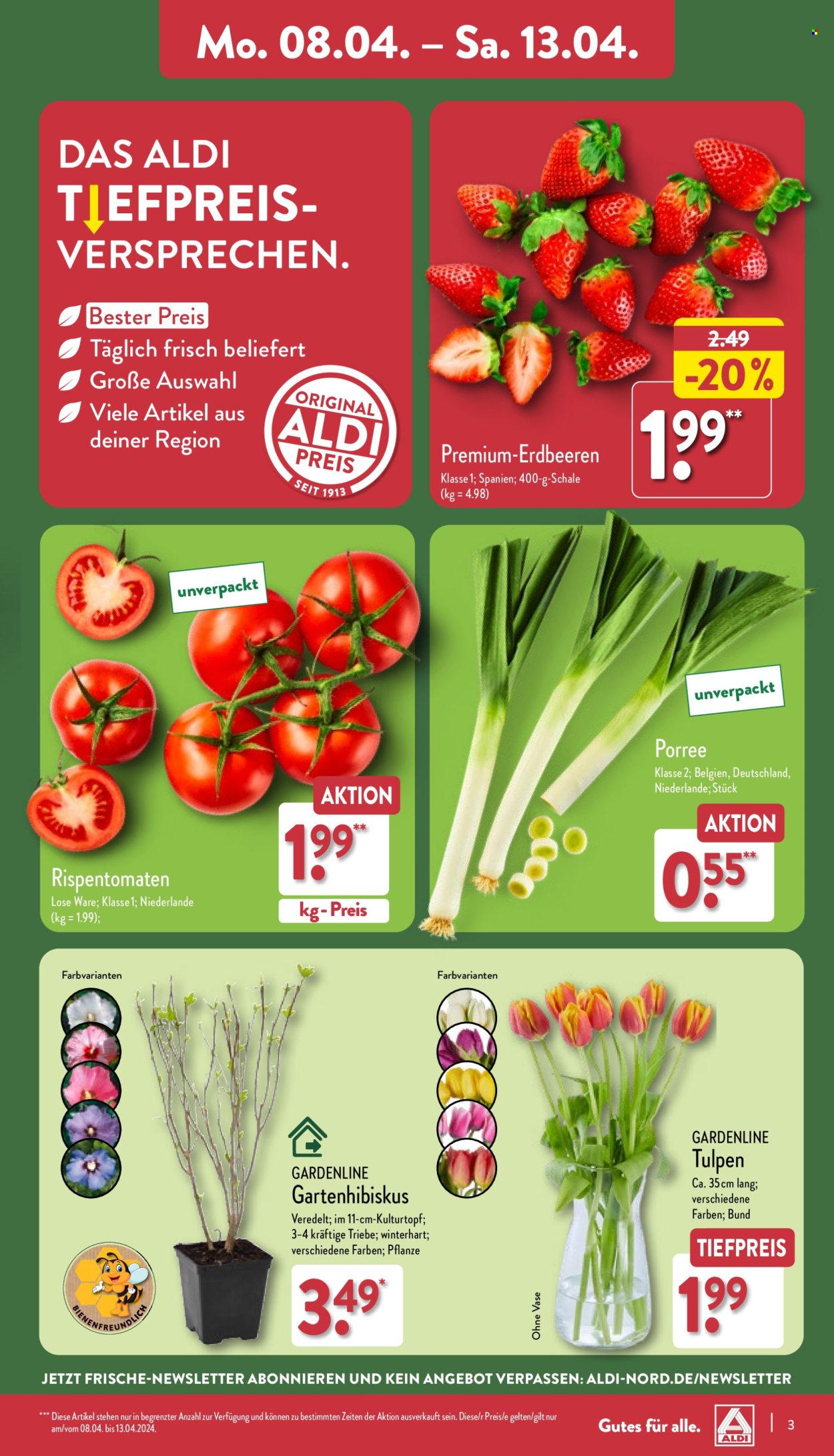 ALDI Nord Prospekte  - 8.04.2024 - 13.04.2024. Seite 3
