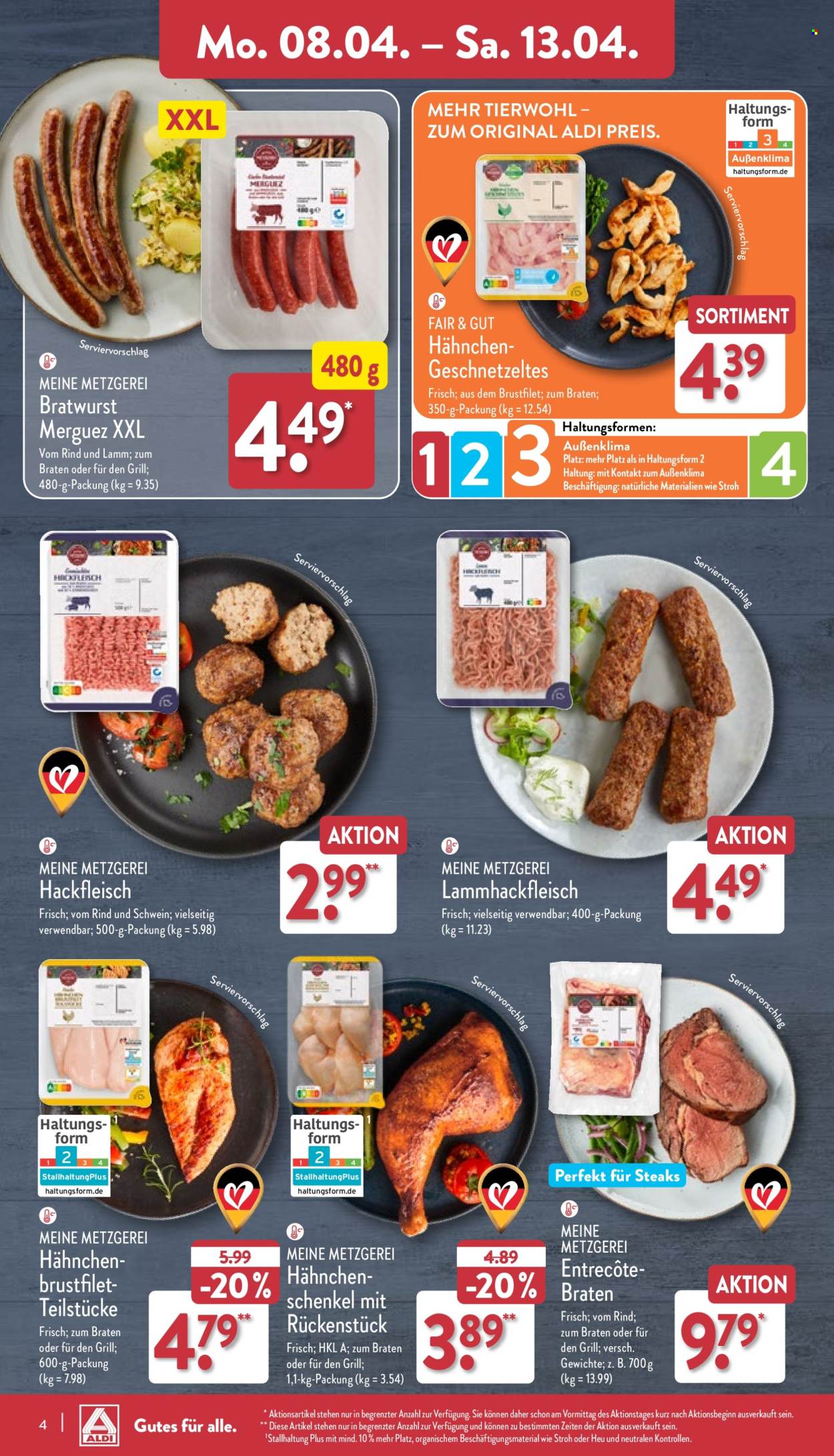 ALDI Nord Prospekte  - 8.04.2024 - 13.04.2024. Seite 4